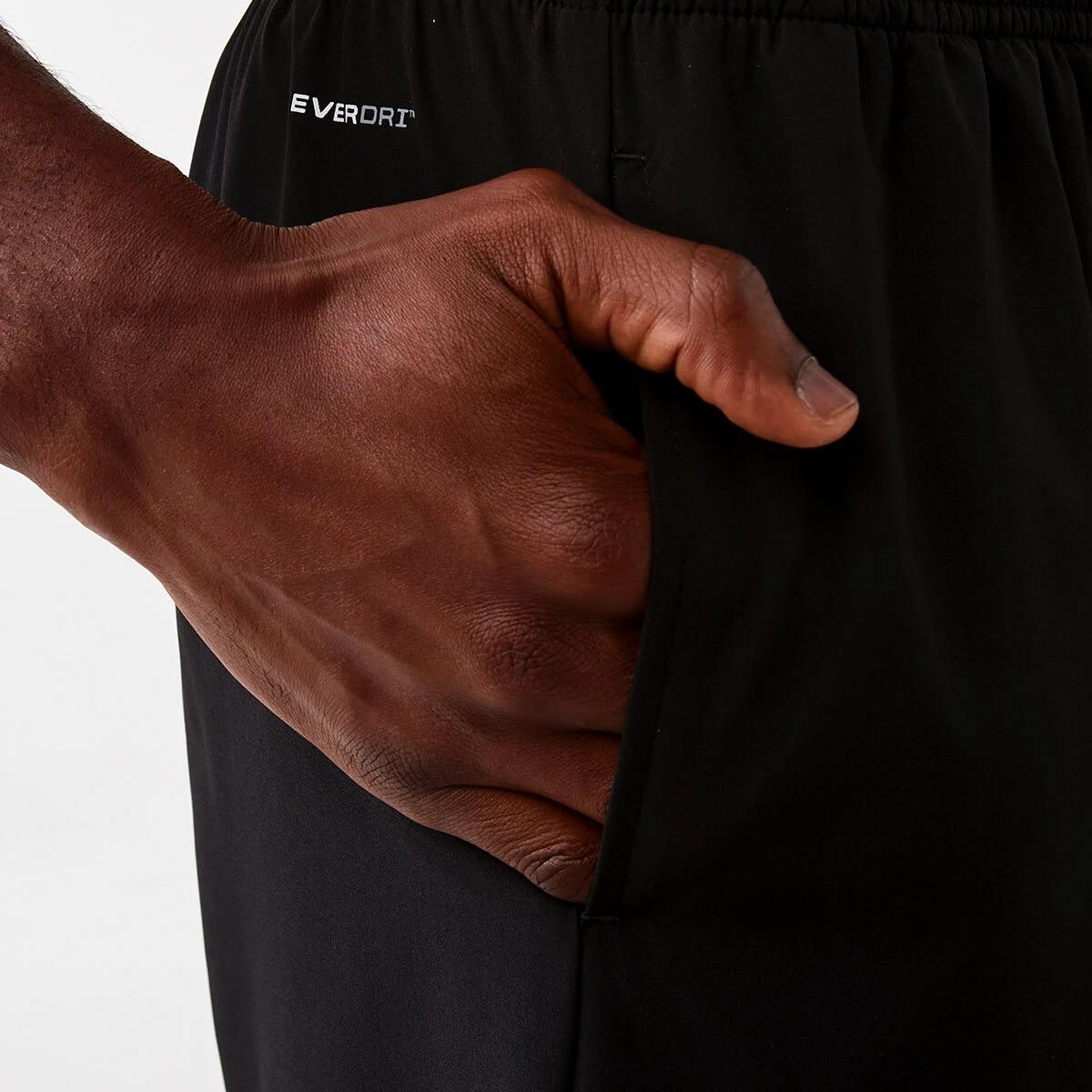 5 Everlast Mens Stretch Woven Shorts Black, 5 of 7