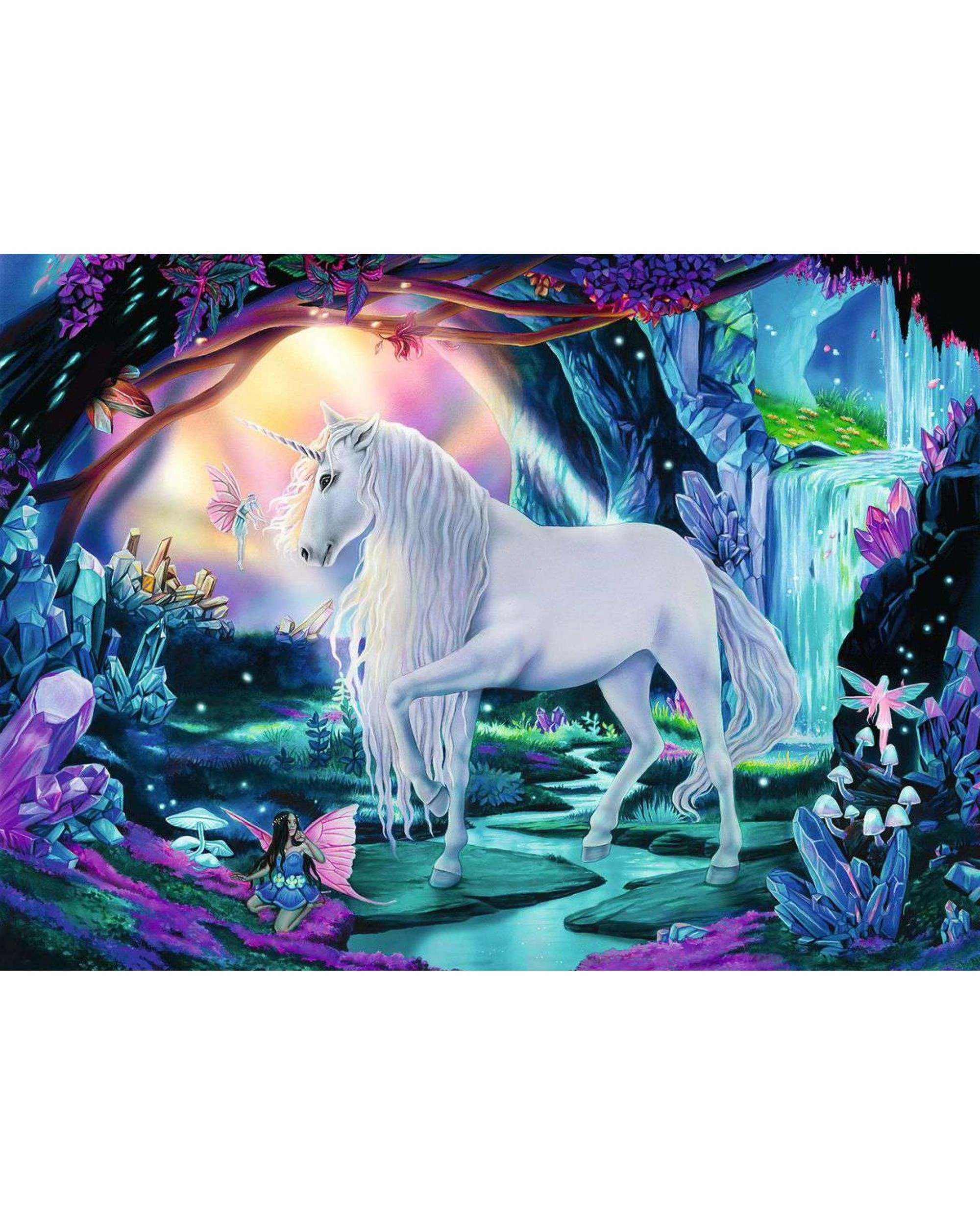2 Ravensburger Crystal Unicorn 300 XXL Piece Jigsaw Puzzle, 2 of 2
