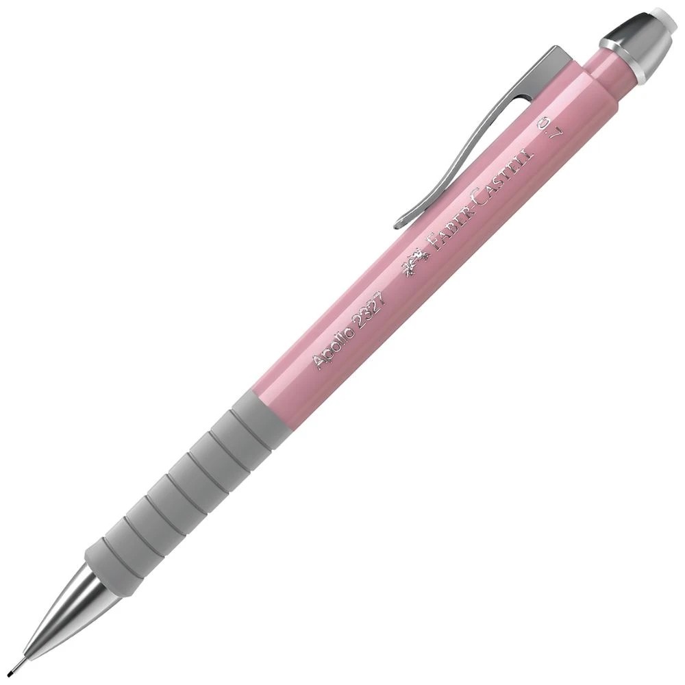 2 Faber Castell Apollo Mechanical Pencil 0.7mm Rose, 2 of 2