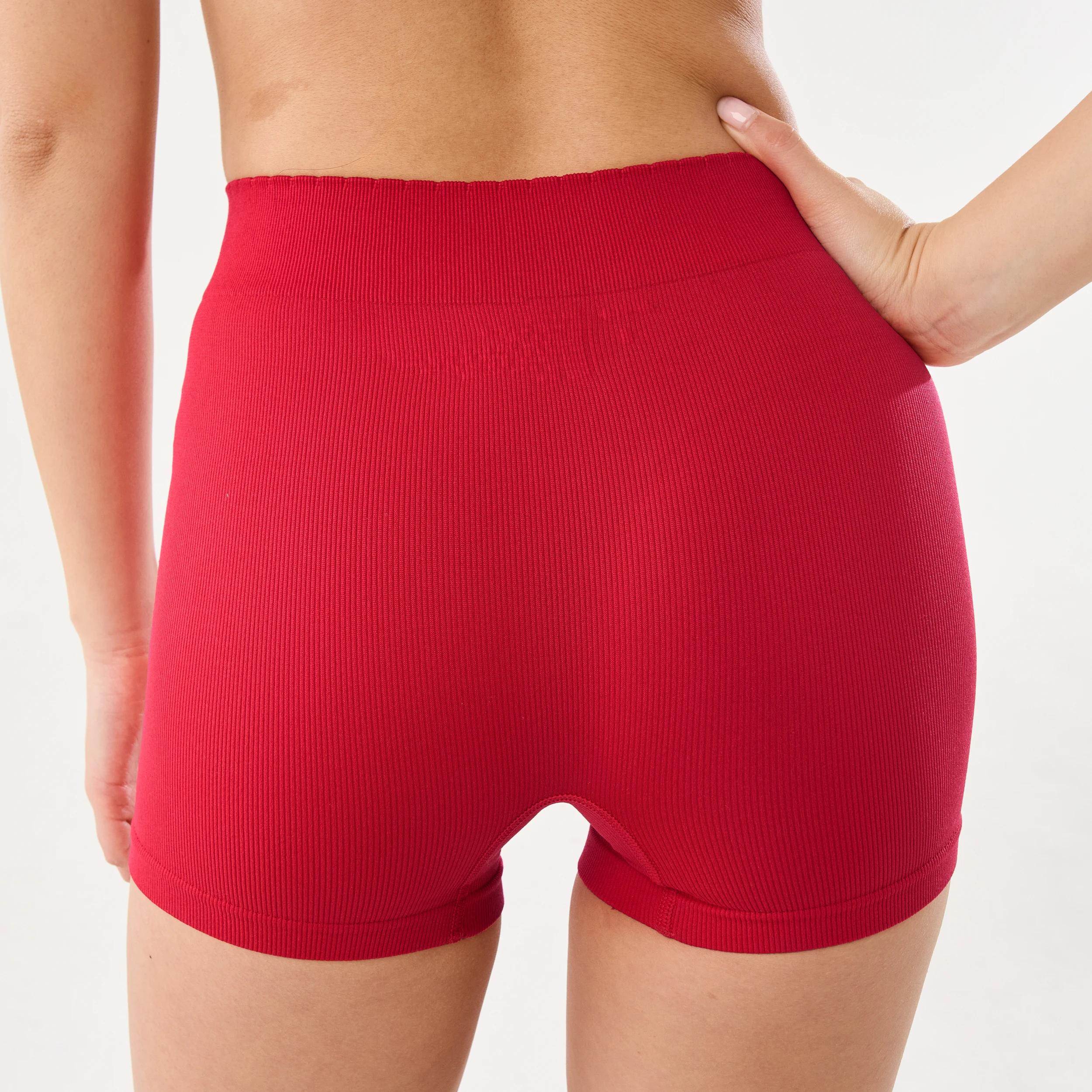 6 3 Pack Seamfree Rib Boyleg Shorties MA CHERIE, POLKA DOT, STRAWBERRY, 6 of 7