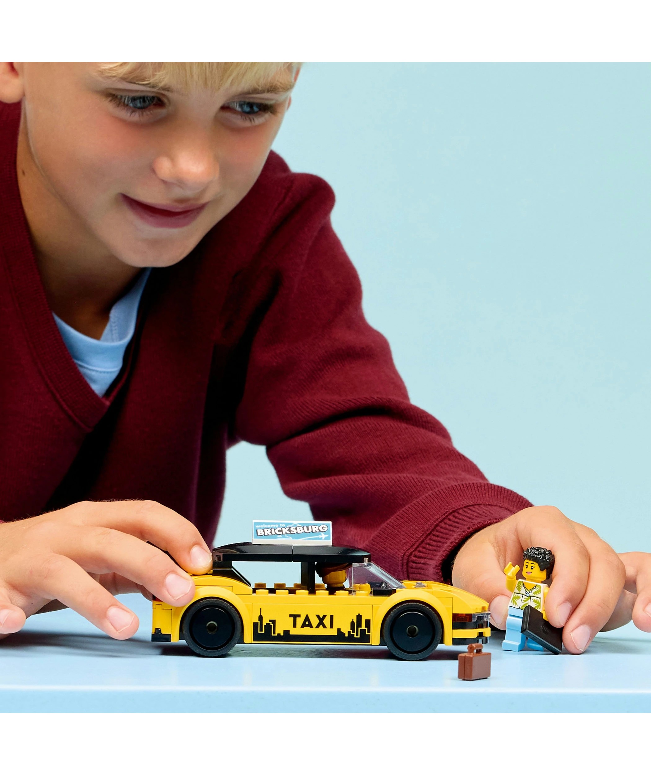 8 LEGO City Yellow Taxi 60487, 8 of 10