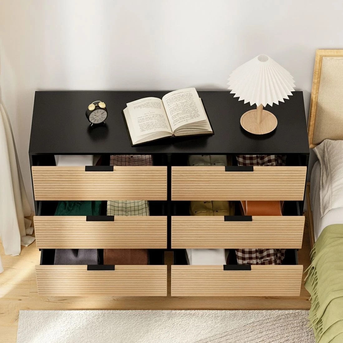 5 Artiss 6 Chest of Drawers Dresser Table & - Multi, 5 of 7