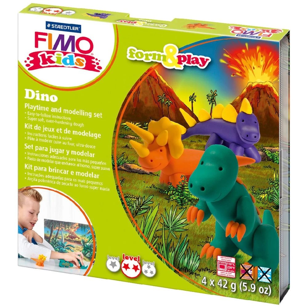 1 Staedtler FIMO Form and Play Dino Set, 1 of 8