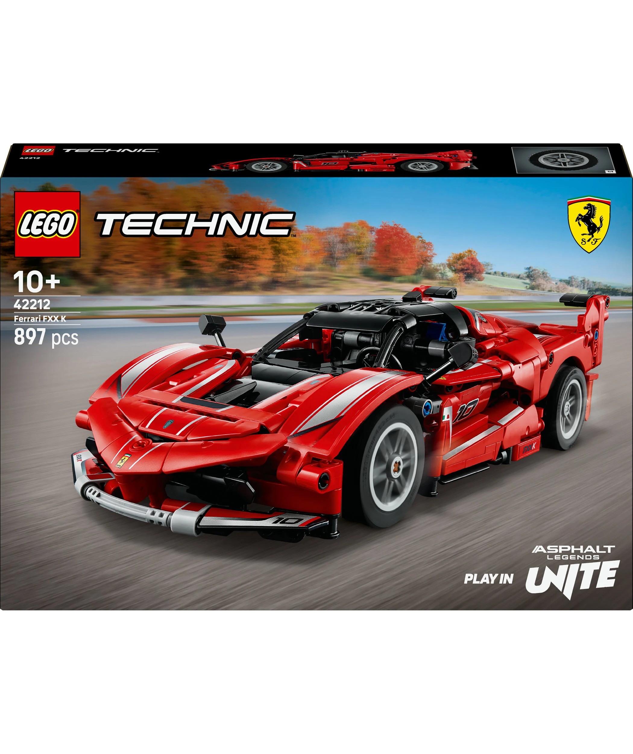 1 LEGO Technic Ferrari FXX K 42212, 1 of 10