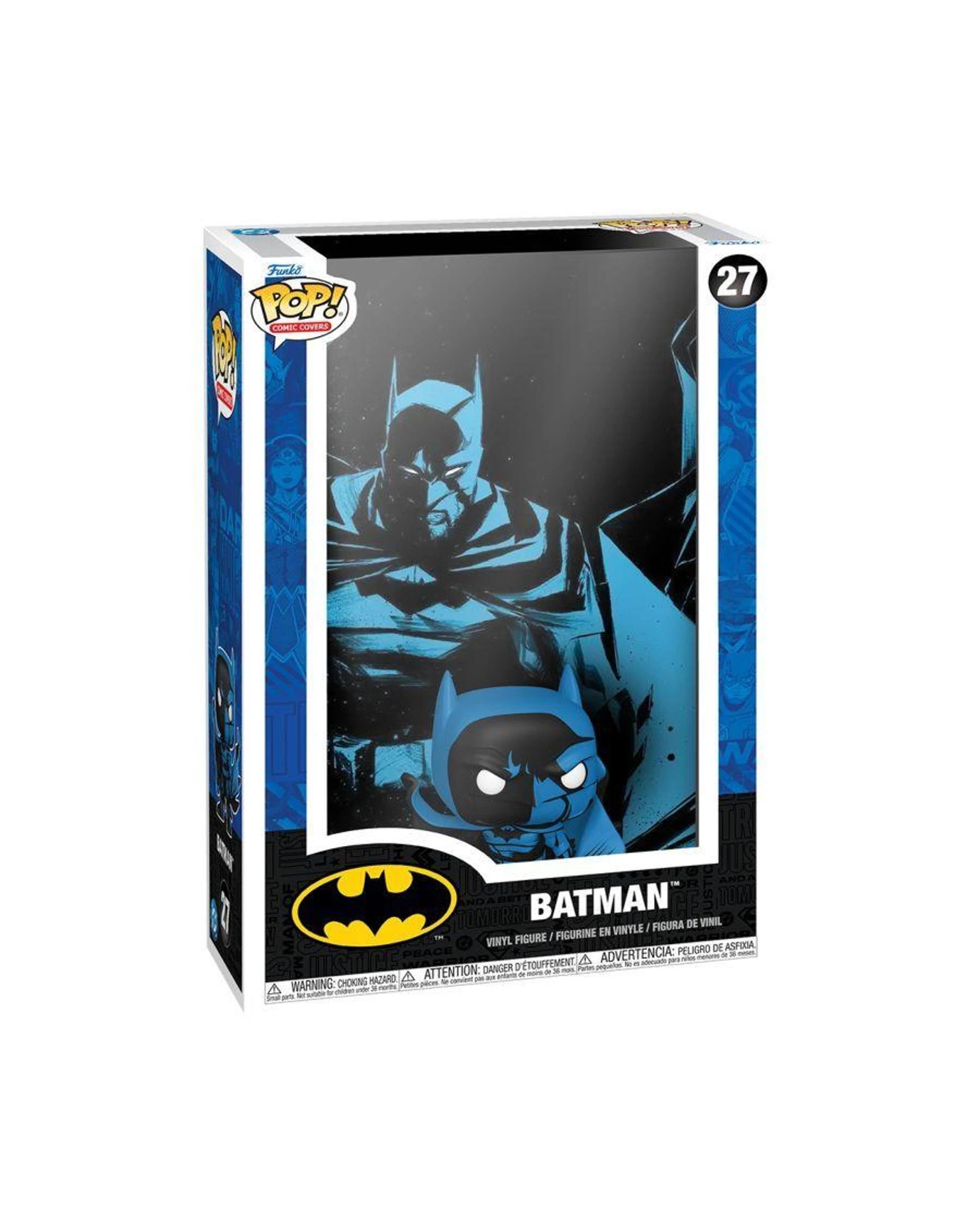 3 DC Comics Batman - Black and Blue -  Comic Cover Funko POP! Vinyl, 3 of 3