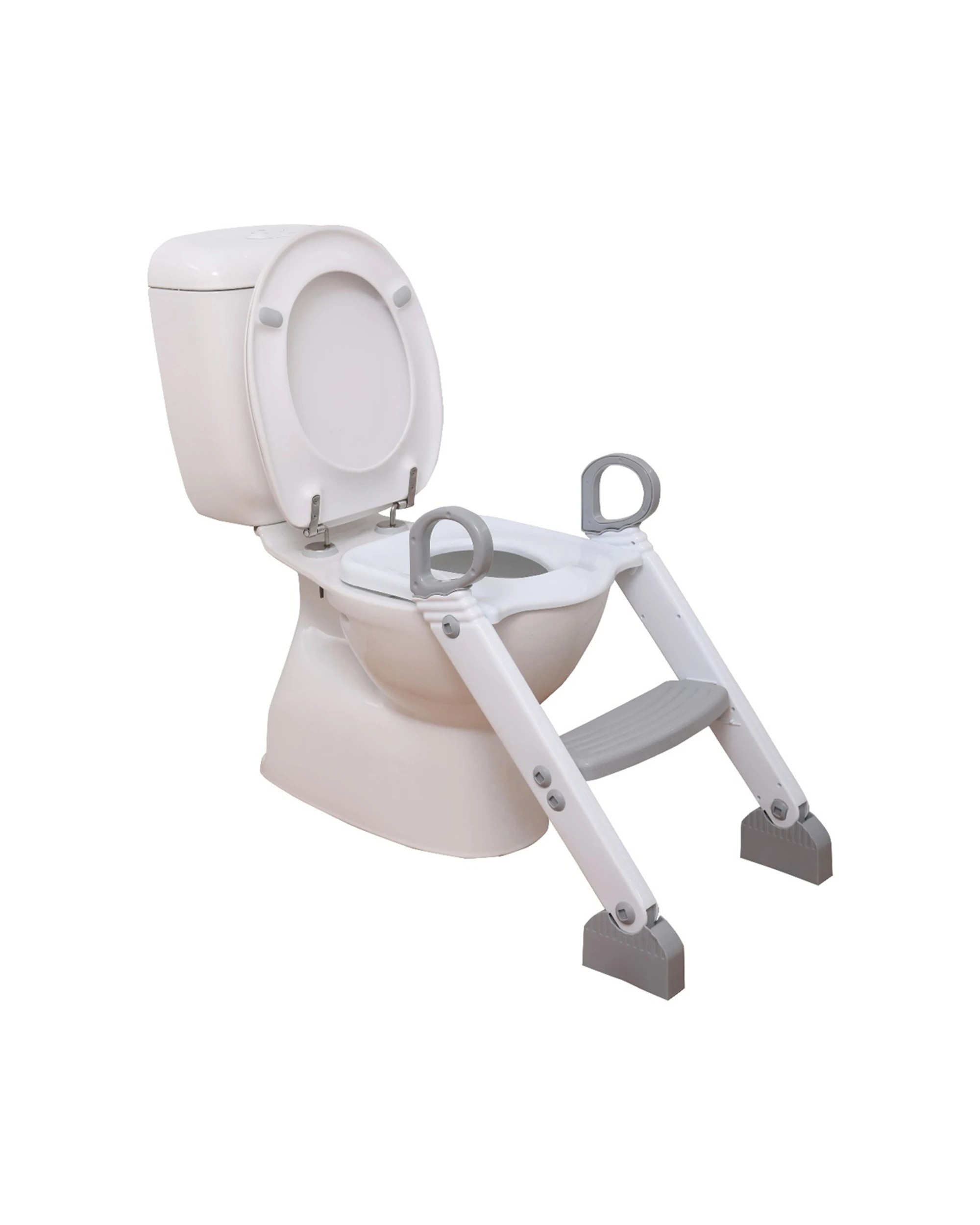 1 Dreambaby Step-up Toilet Topper Stool Seat Adjustable /white Kids Toddler 18m+
 - Grey, 1 of 3