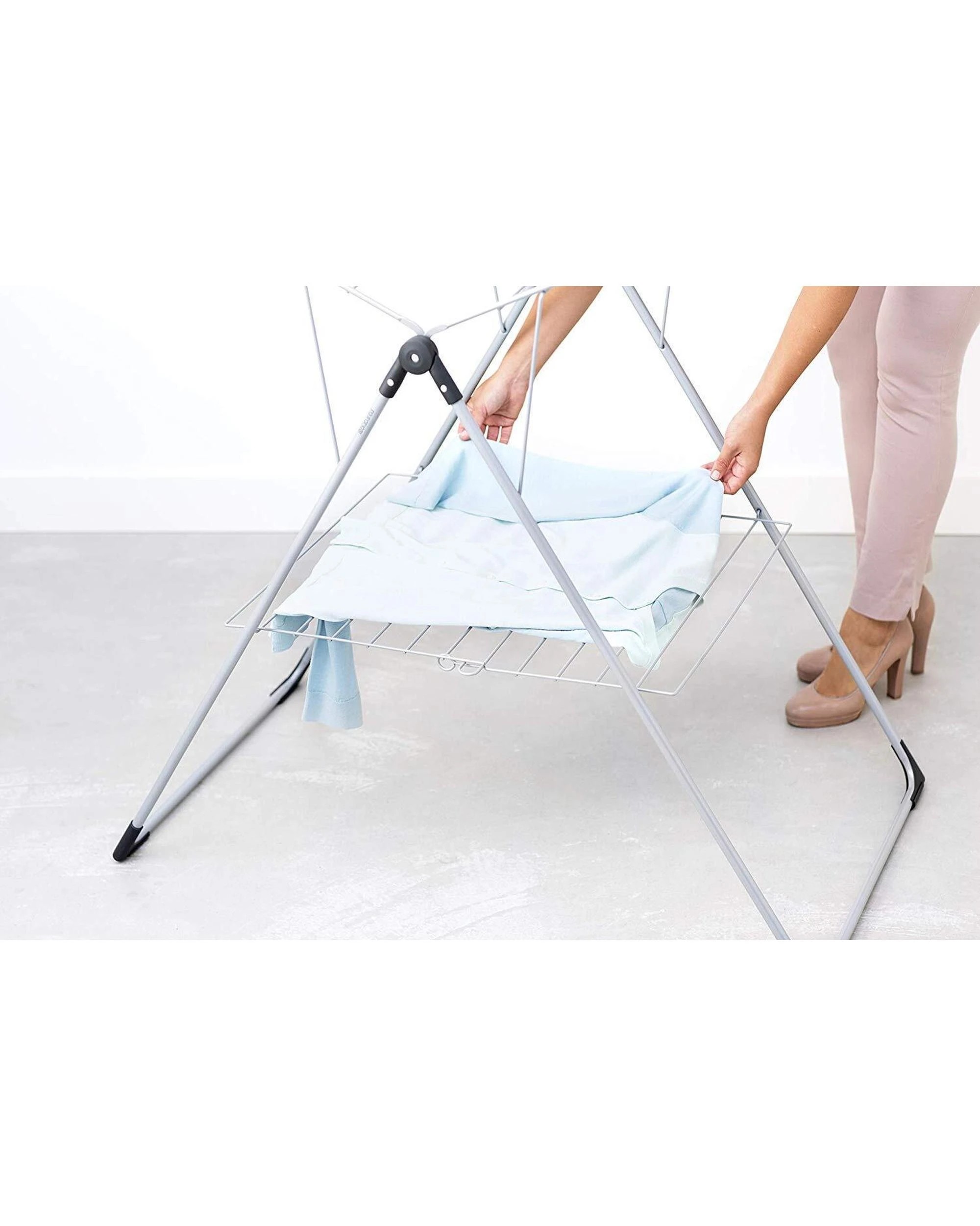 7 Brabantia TModel Laundry Clothes Dryer 20 Metre Rack  Airer Hanging  Grey, 7 of 7