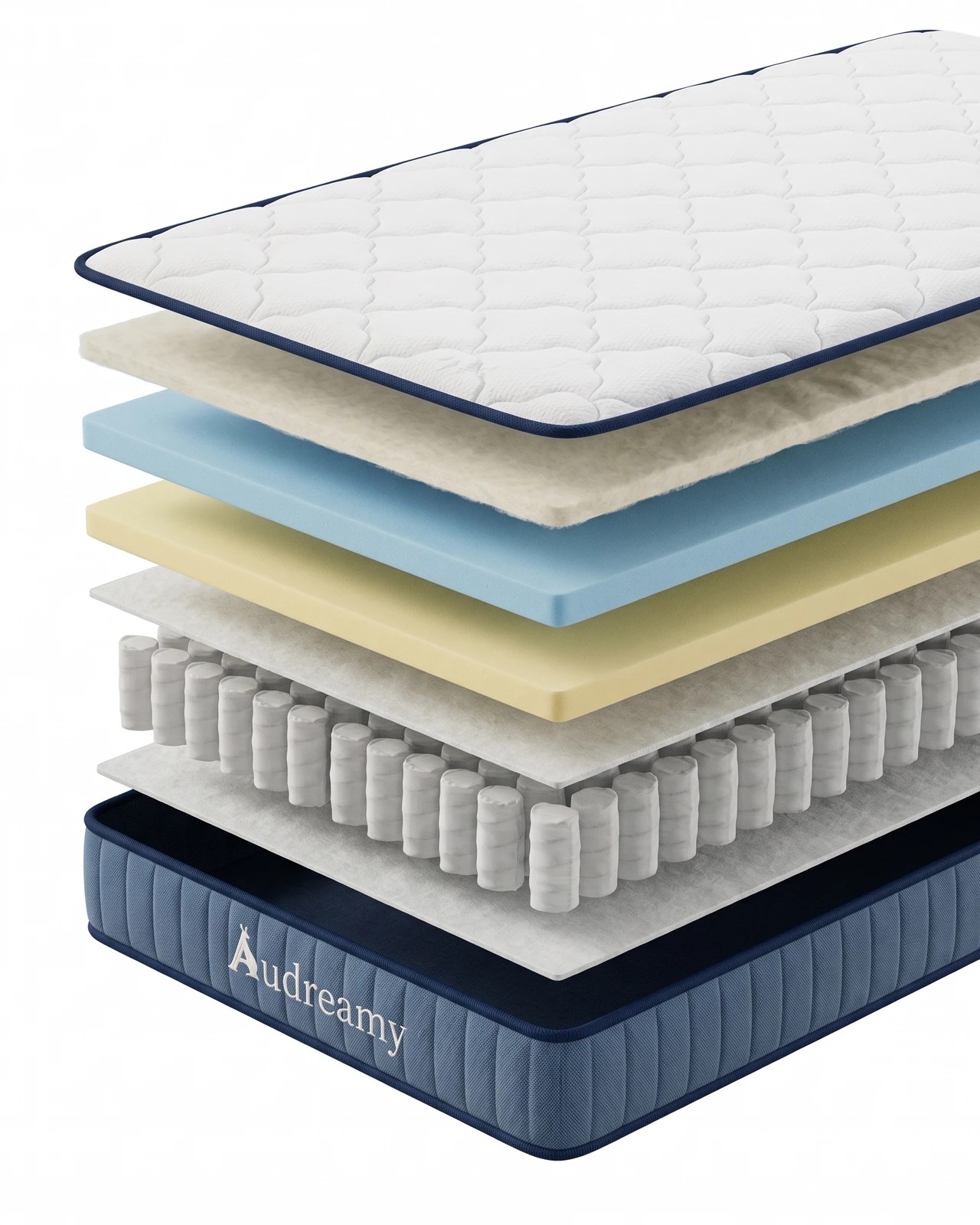 4 Audreamy Kaveno Mattress, Cool Gel Pocket Spring Mattress, DreamCoil 700 Spring TENCEL Cover - Double Bed, 4 of 10