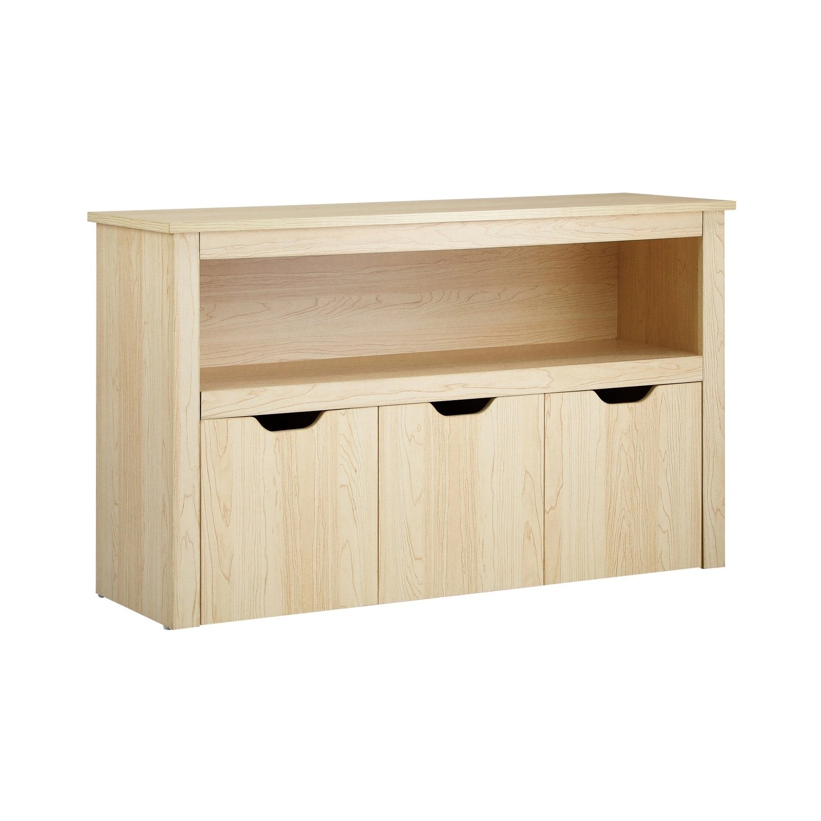 4 Oikiture Kids Toy Storage Cabinet Bookshelf With Portable Storage Box
 - Natural, 4 of 9