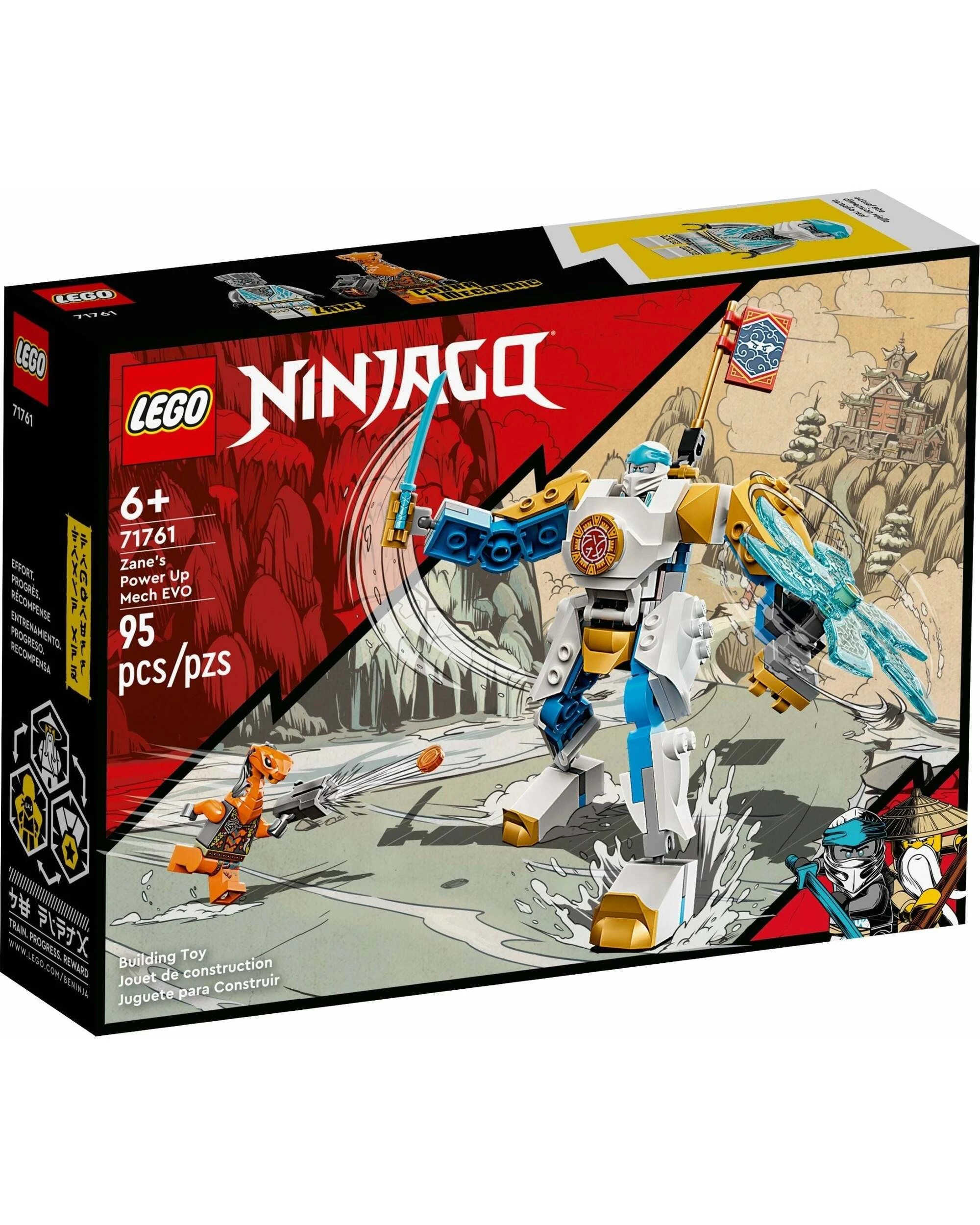 1 LEGO 71761 Zane's Power Up Mech EVO - Ninja Battle Toy, 1 of 5