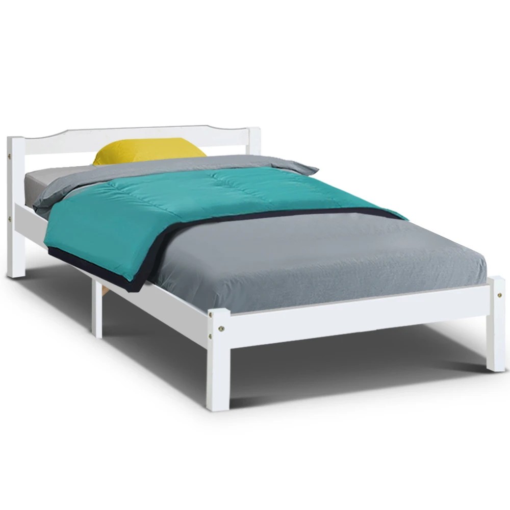 1 Artiss Bed Frame King Single Size Wooden - Multi, 1 of 8