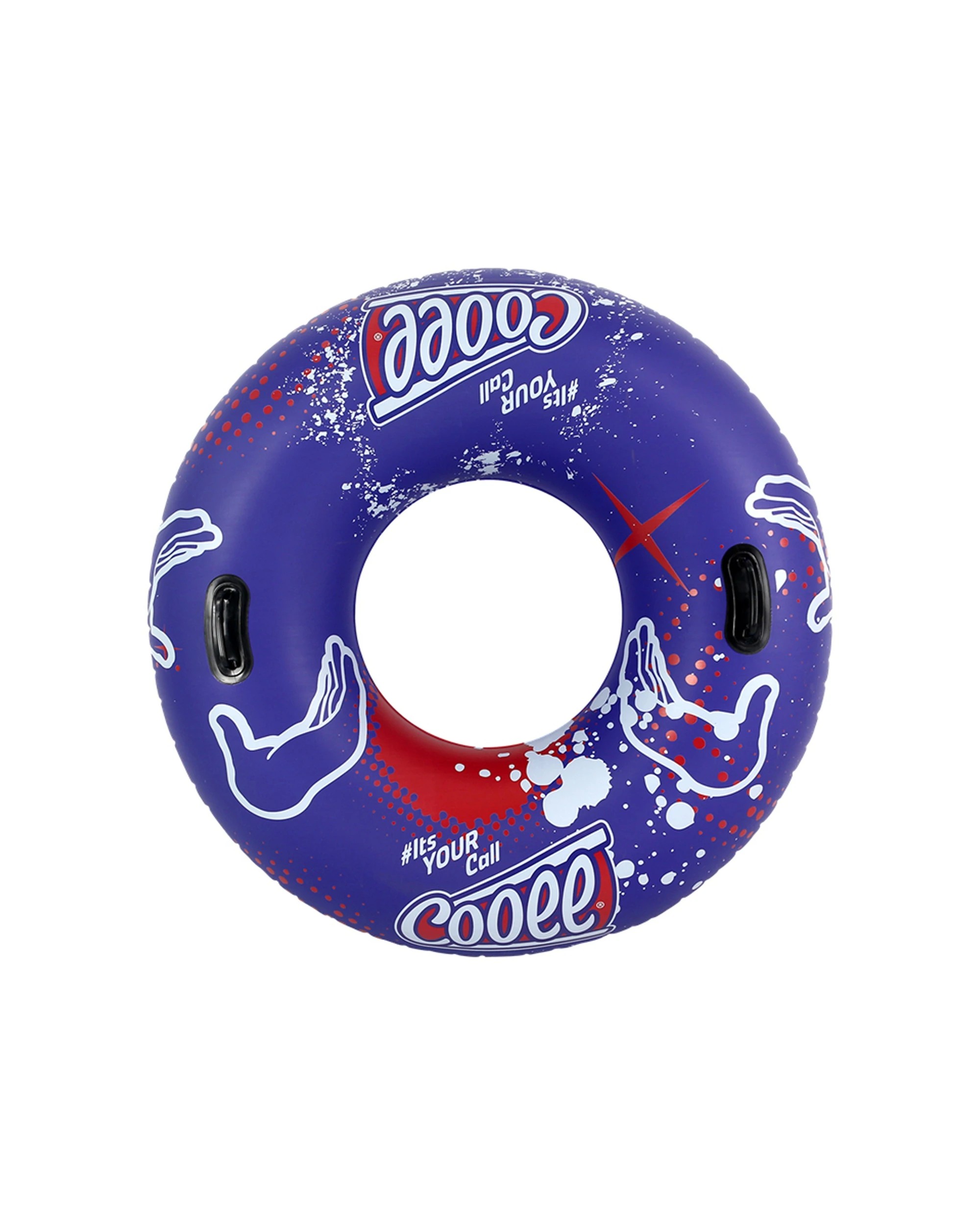 2 Cooee 2PK Giant O Ring Kids Family Outdoor Inflatable Toys Kids - Blue, 2 of 2