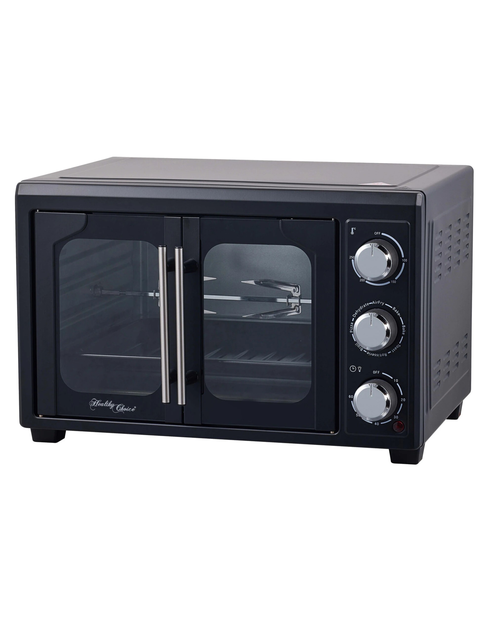 3 Healthy Choice30L Air Fryer Convection Pizza Oven w/ rotisserie 360 degree Food Rotating Option, 3 of 8