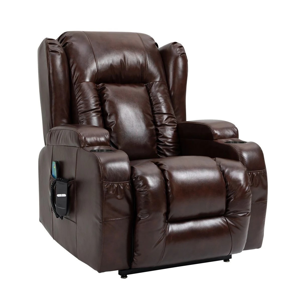 4 Ausway Massage Recliner Chair Electric 8 Point Heated, 4 of 5