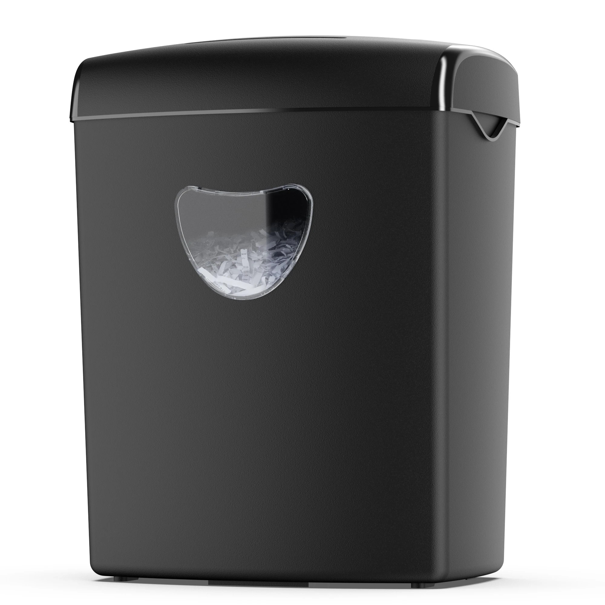 1 Advwin Paper Shredder Automatic Cross Cut P-4 Security, 5 Sheets, 11L Removable Bin - Black, 1 of 6