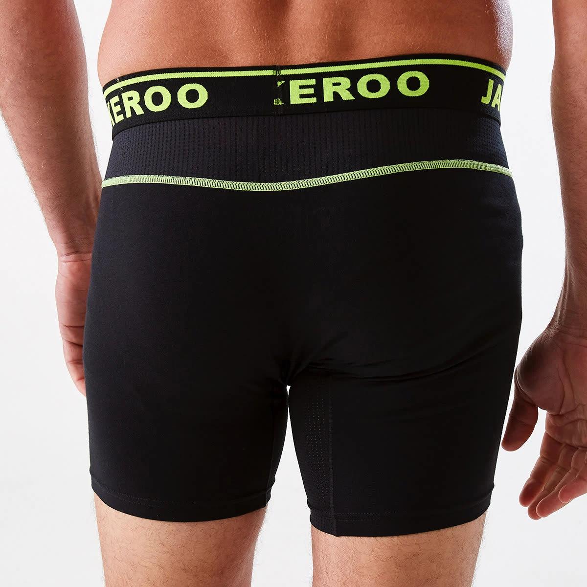 6 3 Pack Mid Length Cooling Shorts BLACK FLUORO, 6 of 8