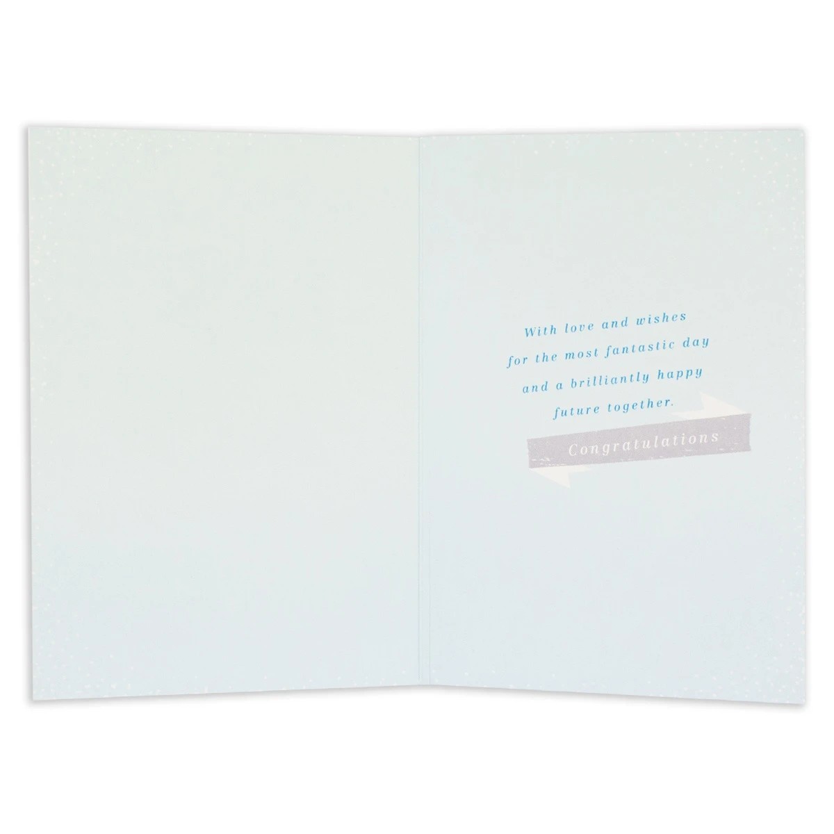 2 Connections from Hallmark Wedding Congratulations Card - Mr & Mrs, 2 of 3