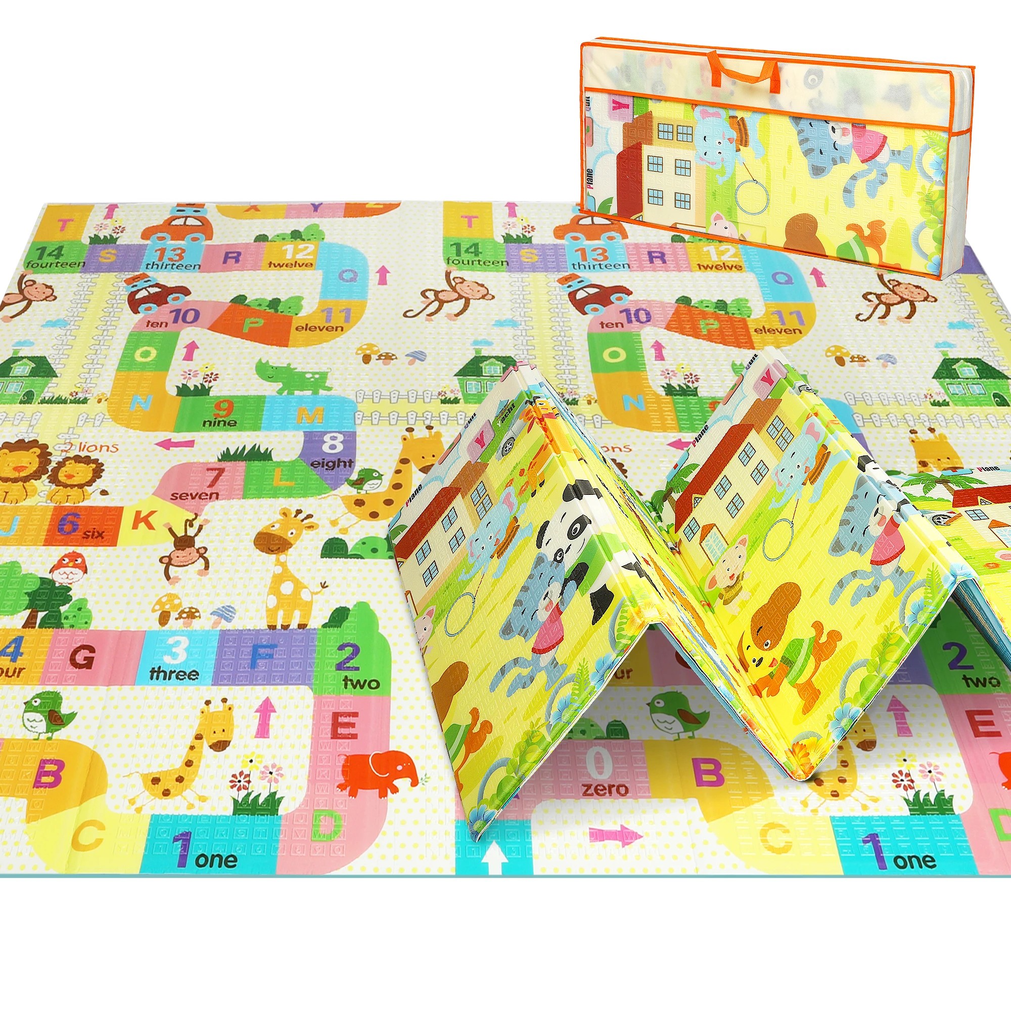 2 Bopeep Kids Foldable Play Mat Xpe Foam 1.8x2m, 2 of 6