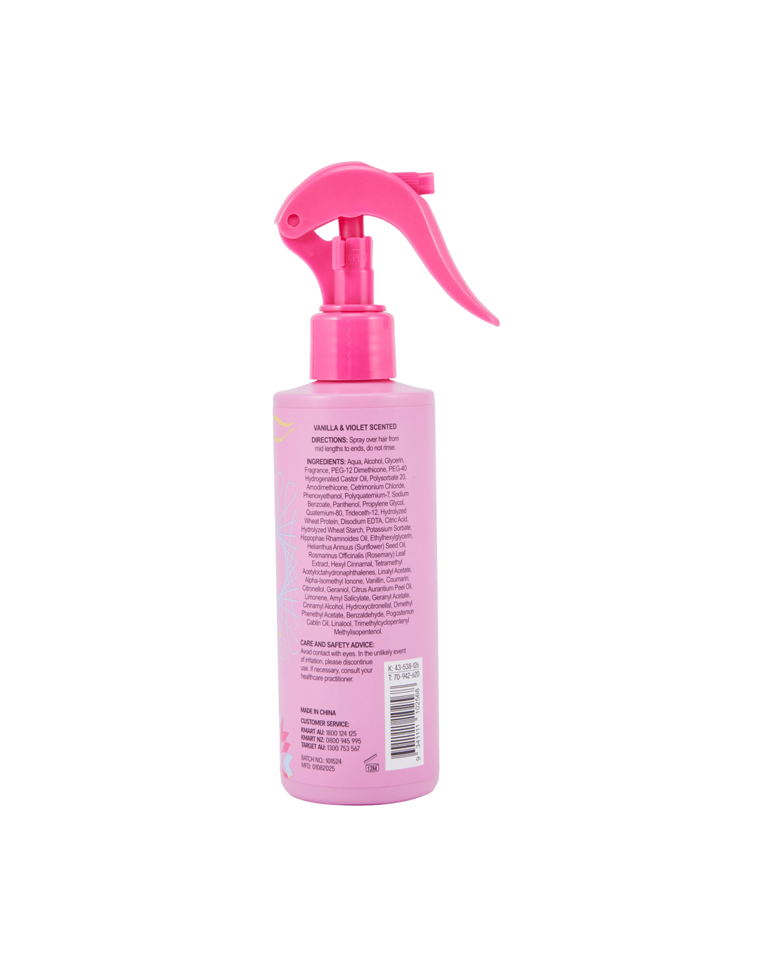 4 OXX Haircare Shine Bright High Shine Spray 200ml - Vanilla & Violet Scented, 4 of 4