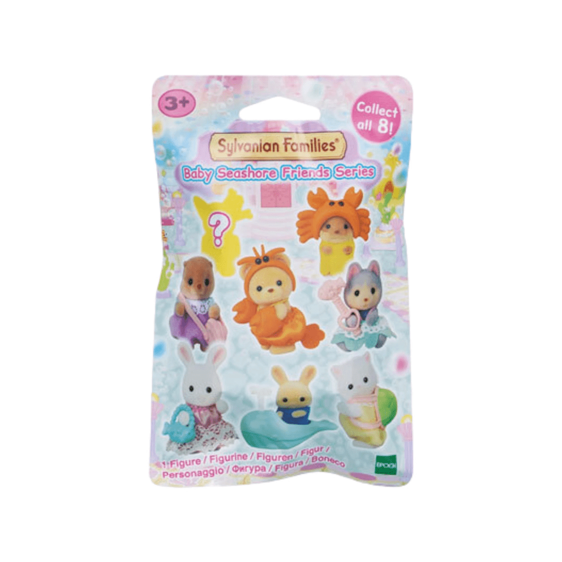 1 Epoch Co Ltd Sylvanian Families Baby Seashore Friends Series Blind Bag, 1 of 2