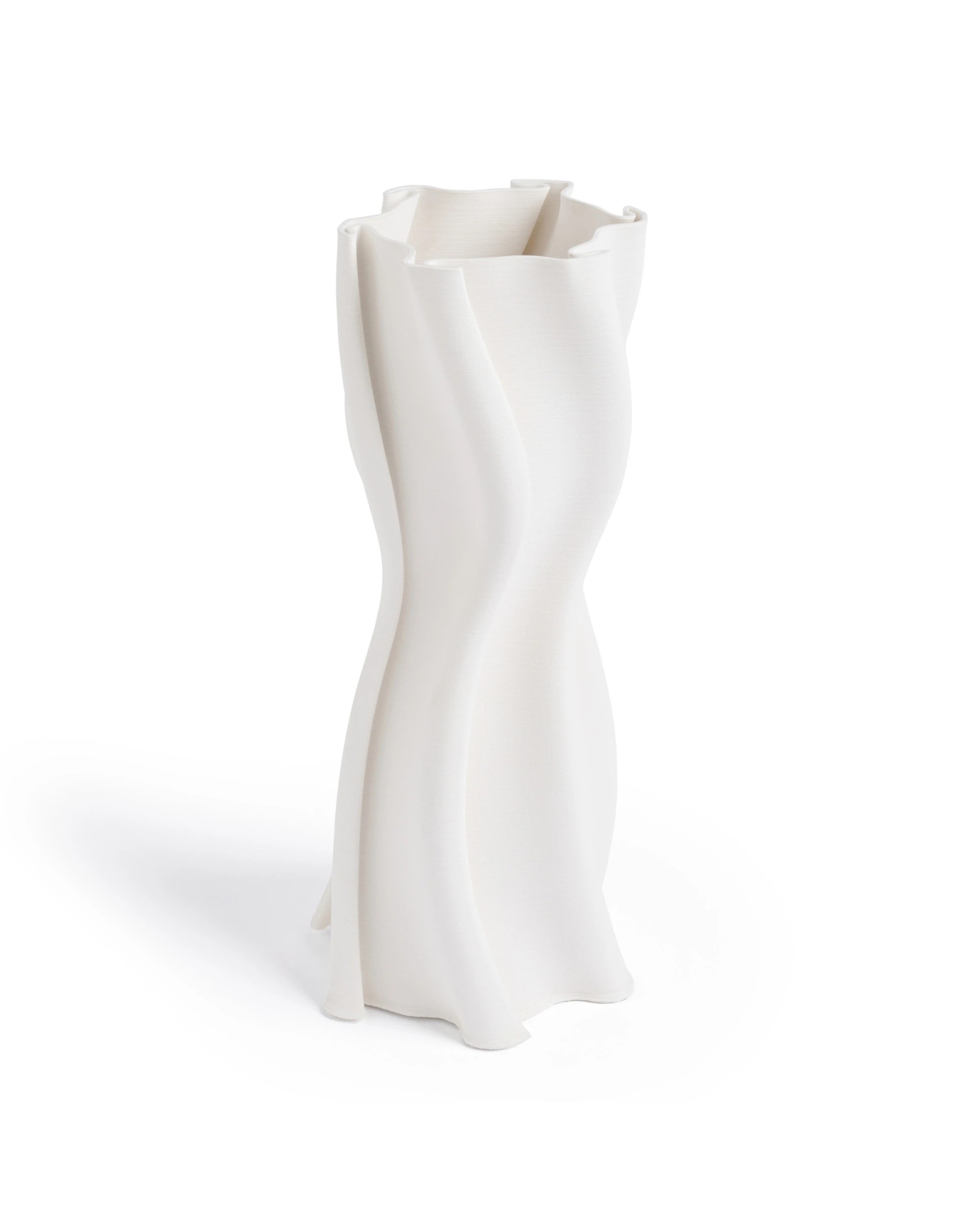 1 One Six Eight London Rosa Vase - 45cm - White, 1 of 2