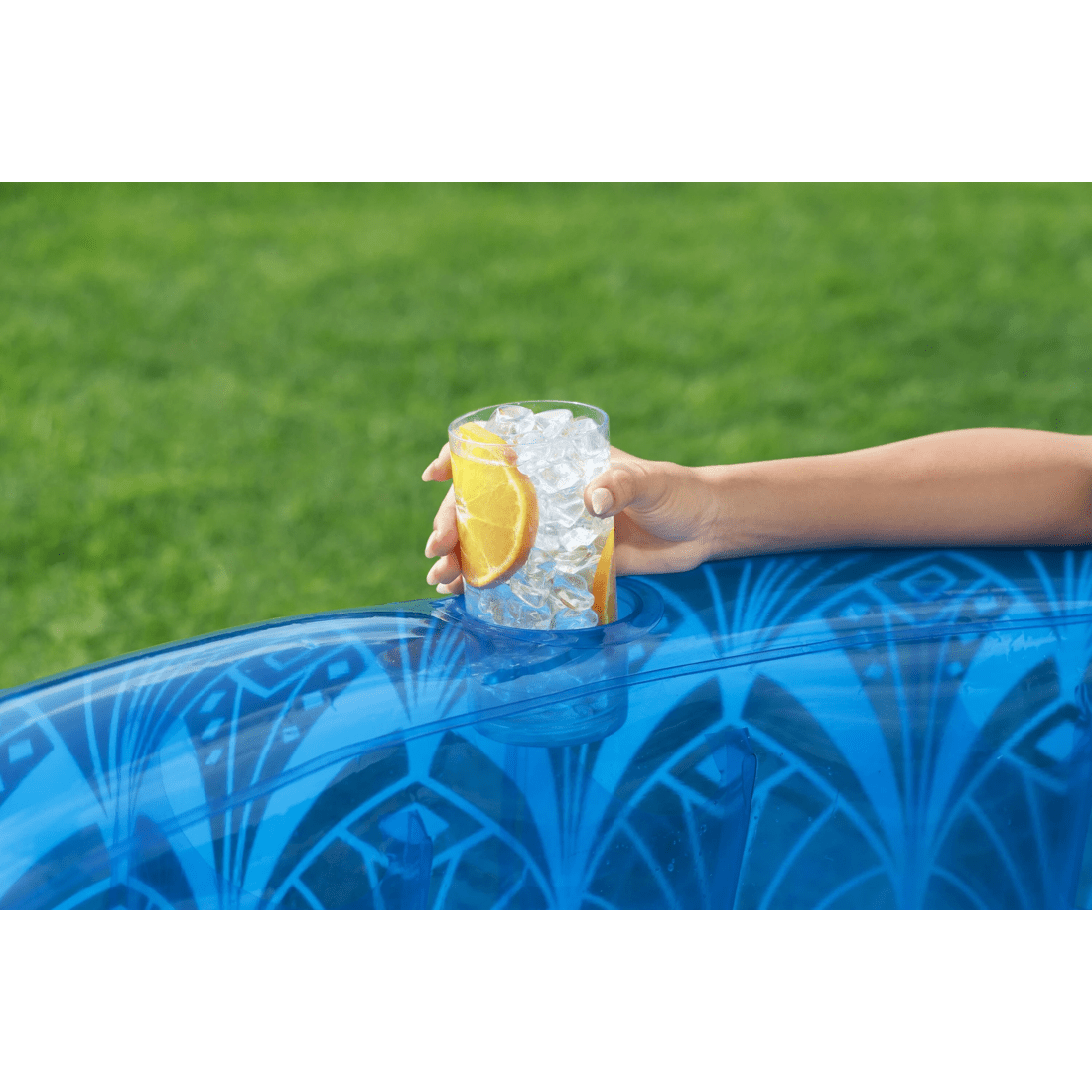 6 Bestway Bohemian Blue Inflatable Pool, 6 of 7