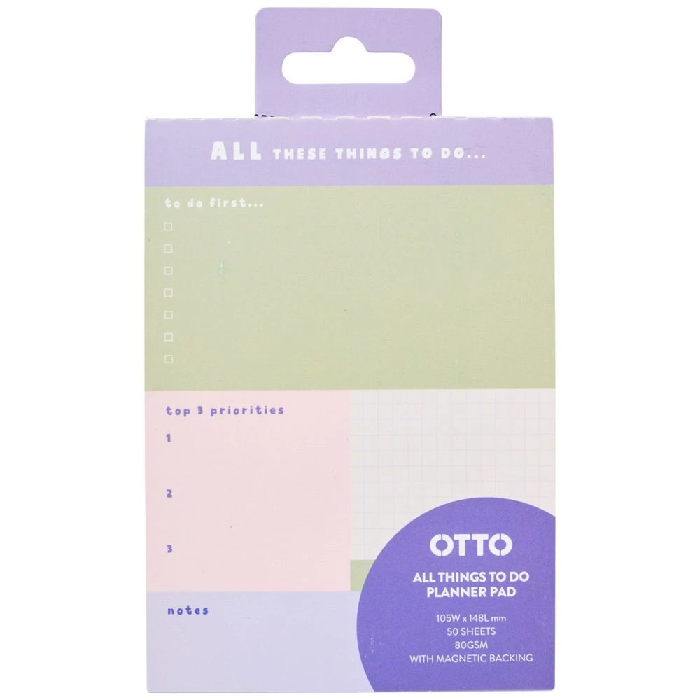 1 Otto All Things To Do Planner Pad 50 Sheets, 1 of 3