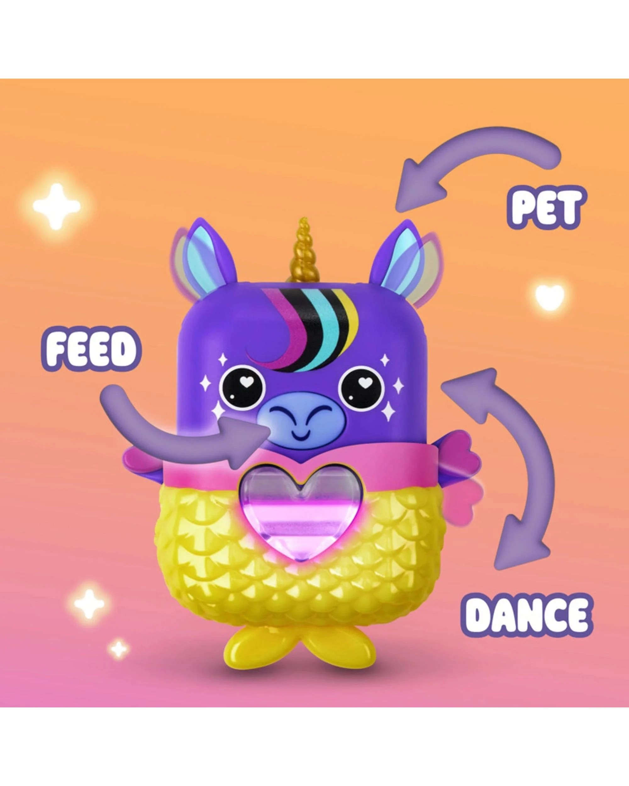 5 Hasbro Nano-Mals Stardream the Unicorn Electronic Fidget Pet, 5 of 6