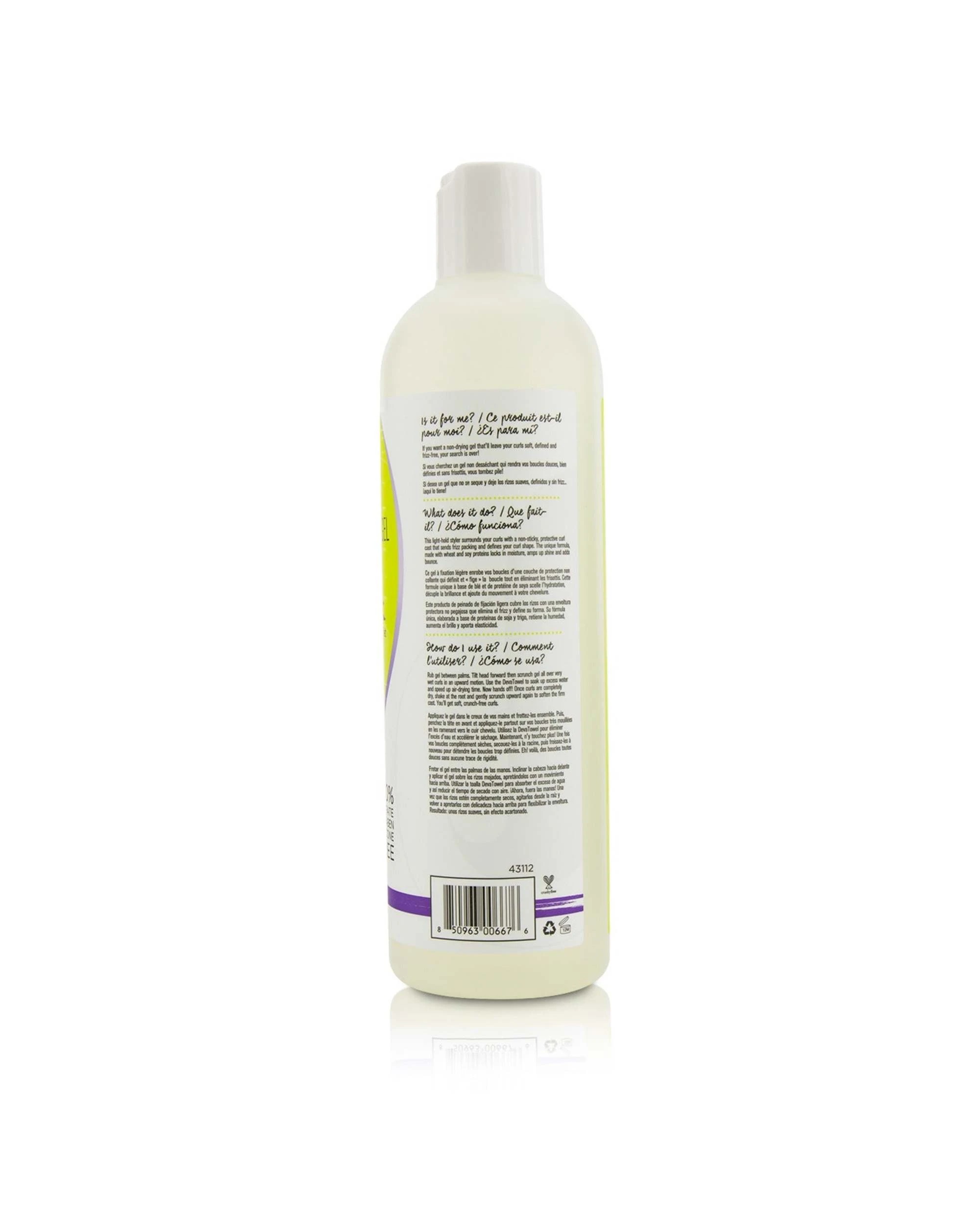 3 DevaCurl Light Defining Gel (Soft Hold No-Crunch Styler - Define & Control)  355ml/12oz, 3 of 4