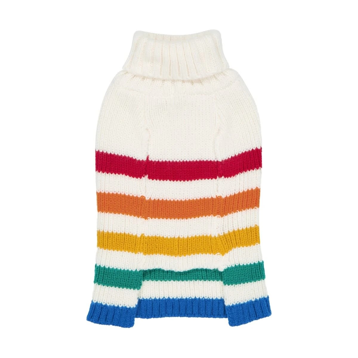 6 Pet Rainbow Knit Jumper - Small, 6 of 10