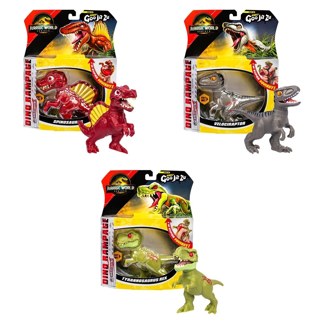 2 Heroes of Goo Jit Zu Jurassic World S6 Hero Pack - Assorted, 2 of 10