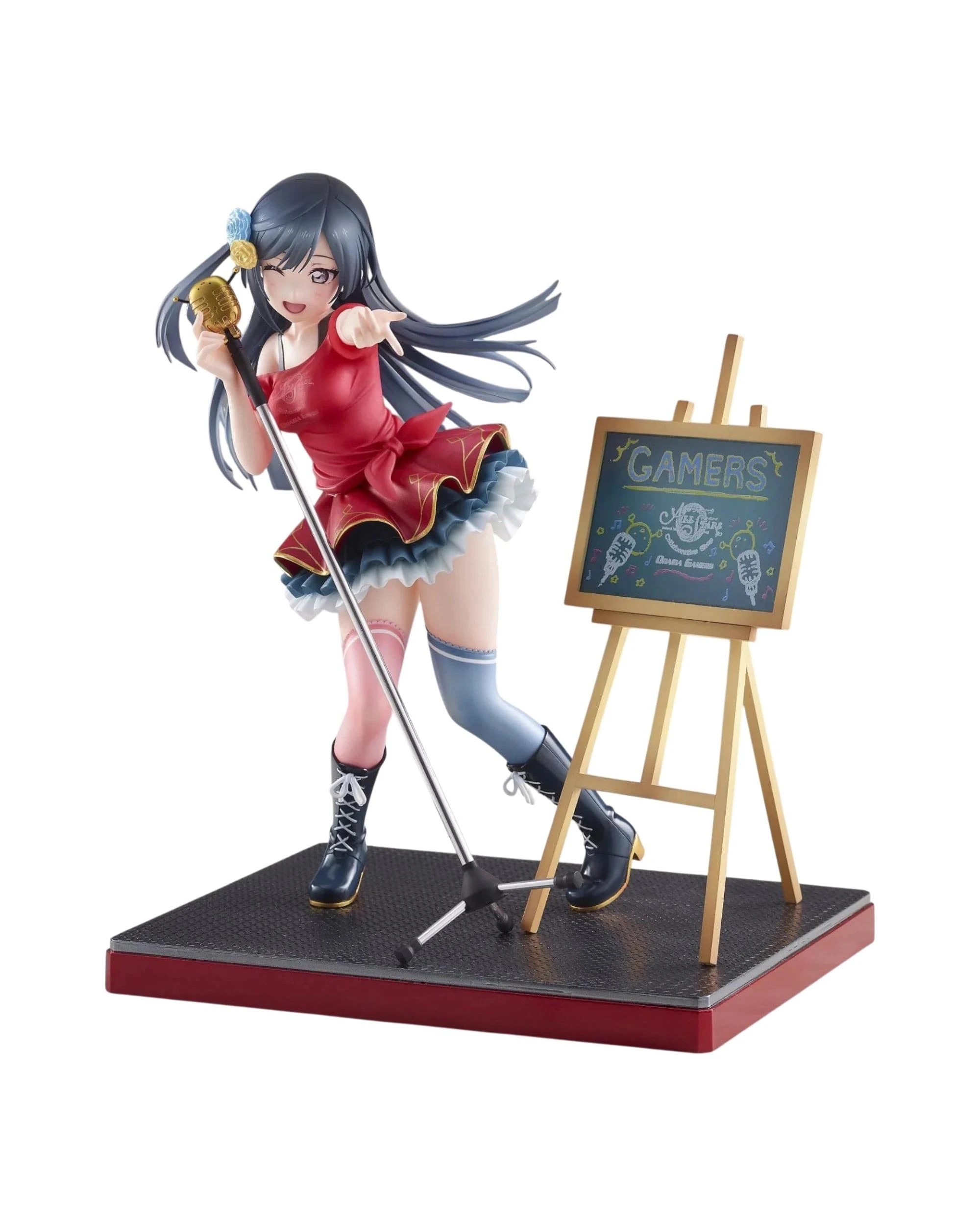 2 Wave Love Live! Setsuna Yuki Odaiba Gamers Signboard Girl 1/7 Scale Figure, 2 of 9