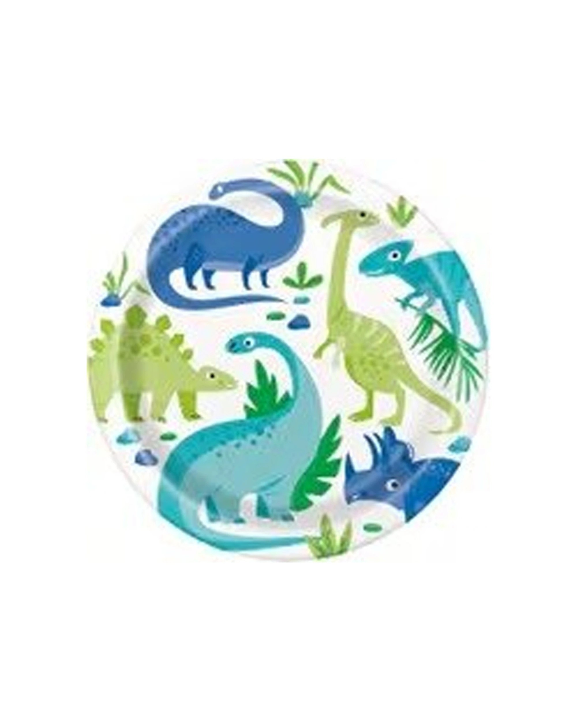2 Unique Dinosaur Roar Large Paper Plates Pack of 8, 2 of 2