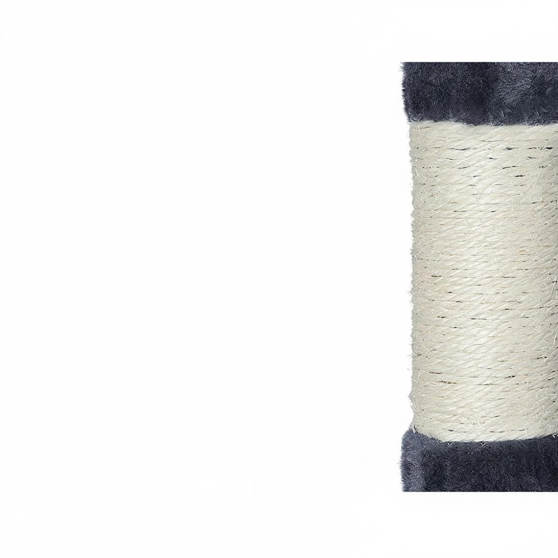 6 i.Pet Cat Tree 138cm Tower Scratching Post Scratcher Trees Condo House - Grey, 6 of 6