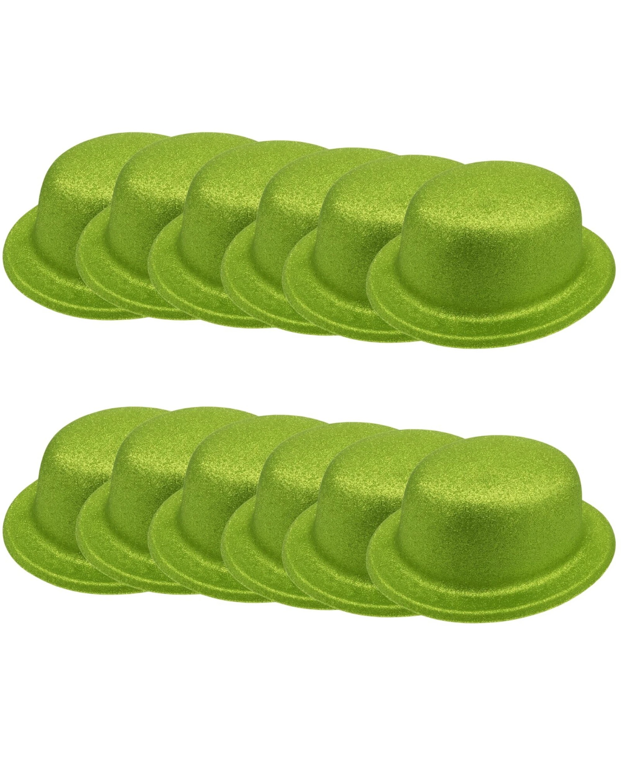 1 BR Costumes Glitter Bowler Hat Party Costume Accessory - Bulk Pack of 12, 1 of 1