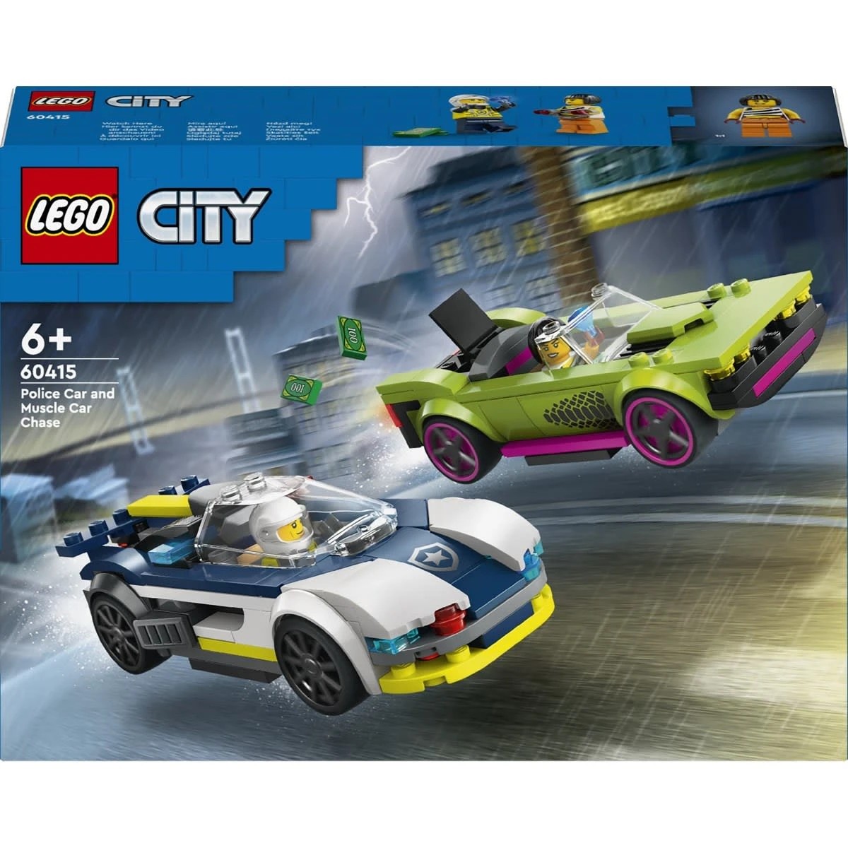 1 LEGO City Police Car and Muscle Car Chase 60415, 1 of 10
