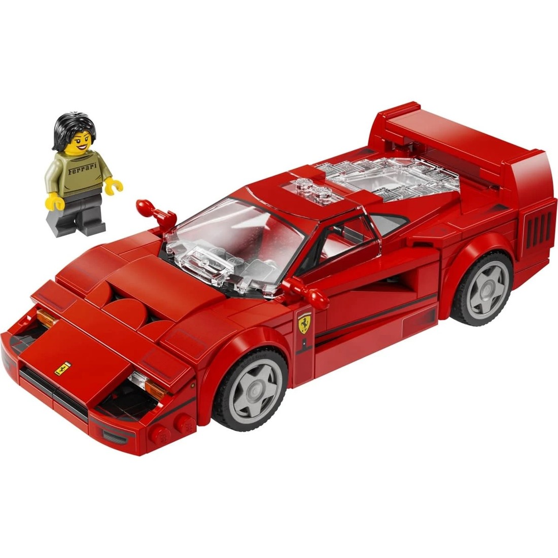 3 LEGO Speed Champions Ferrari F40 Supercar Vehicle 76934, 3 of 10
