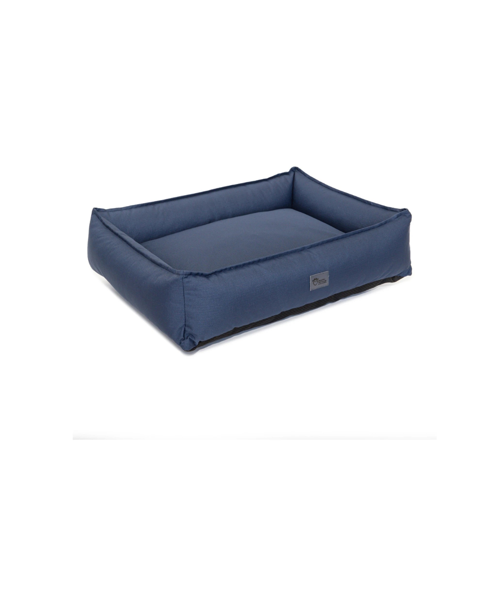 1 Superior Pet Goods Ortho Ripstop Dog Lounger Bed Orthopedic Dog Bed Mini - Blue, 1 of 6