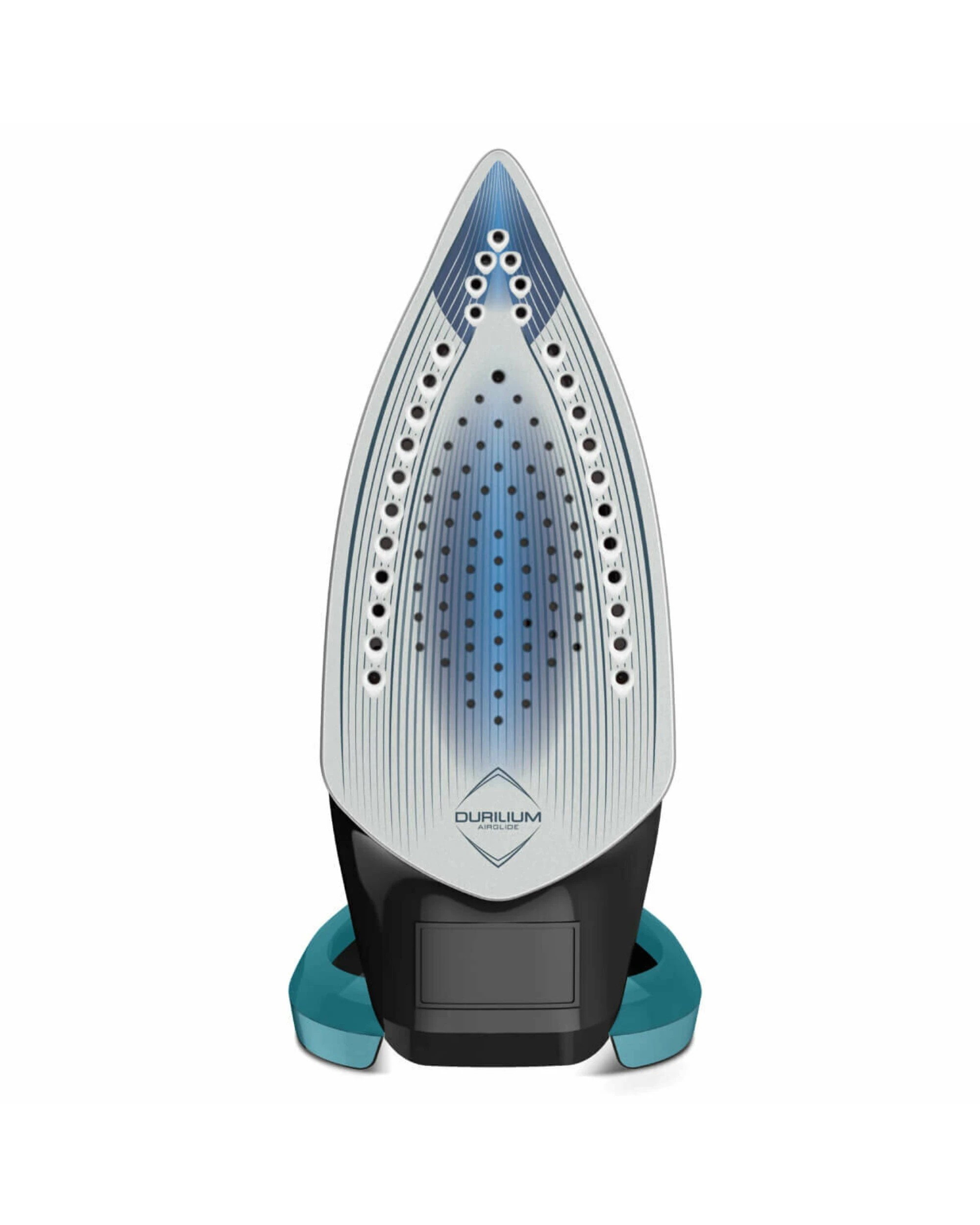 2 Tefal Ultraglide 2400W Anti-Calc Plus Iron - Black/Blue, 2 of 4