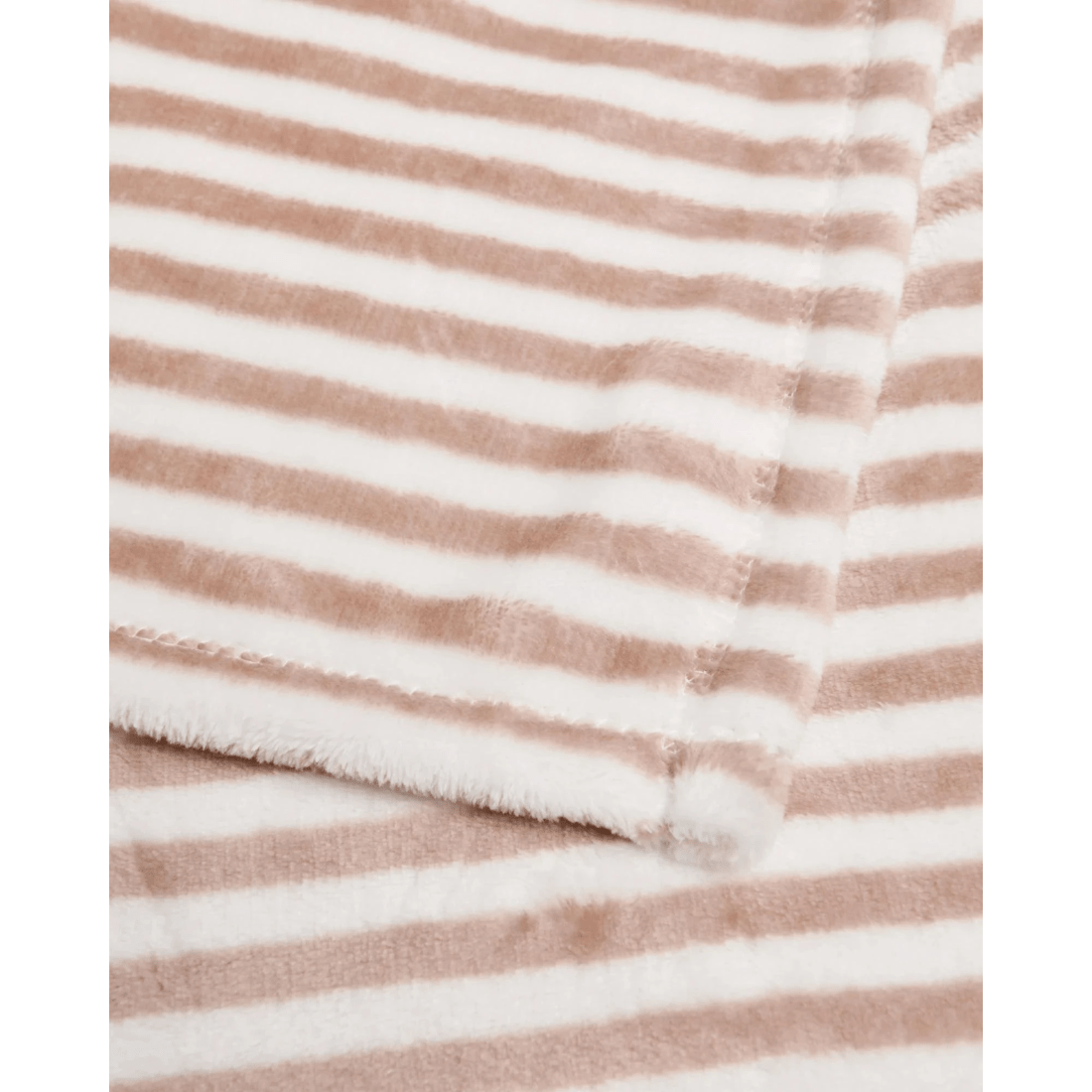 2 Target Ivy Super Soft Stripe Throw - Natural, 2 of 3