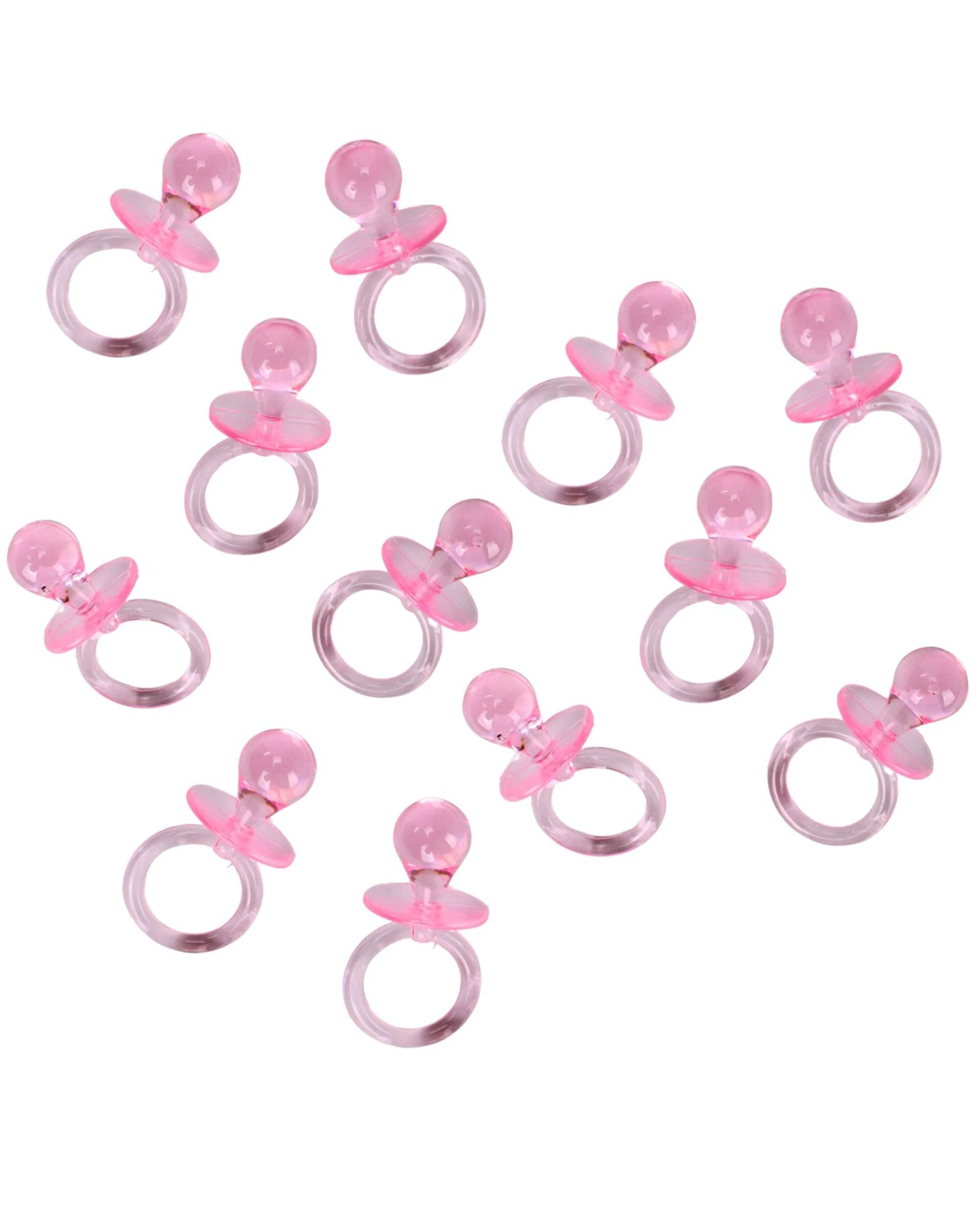 1 Partyrama Decorative Dummies Pack of 12 - Pink, 1 of 1