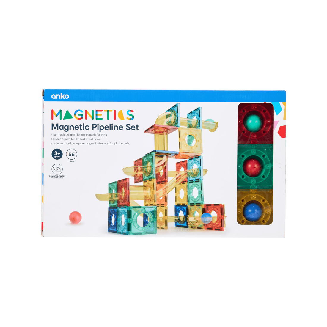 6 56 Piece Magnetic Pipeline Set, 6 of 7