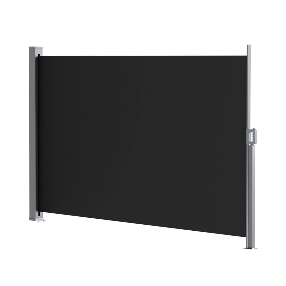 3 Instahut Side Awning Sun Shade Outdoor Retractable Privacy Screen 1.8X3M - Black, 3 of 8