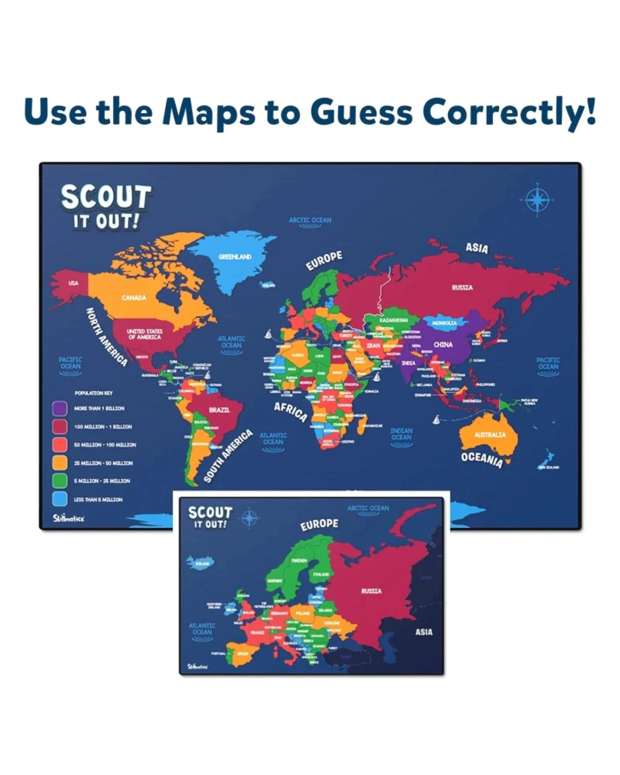 6 Skillmatics Scout it Out! Trivia Board Game, 6 of 8