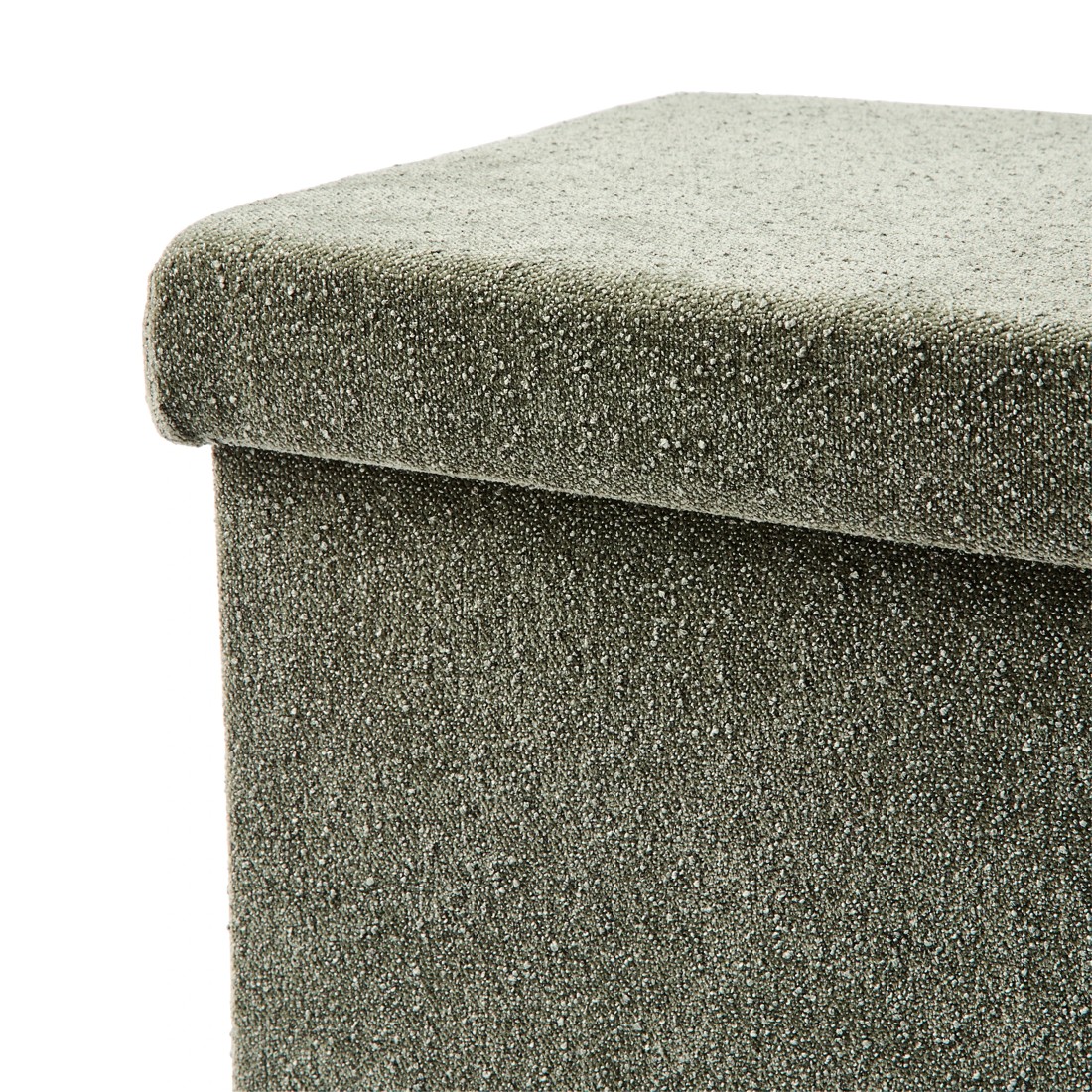 9 Square Storage Ottoman - Green, 9 of 10