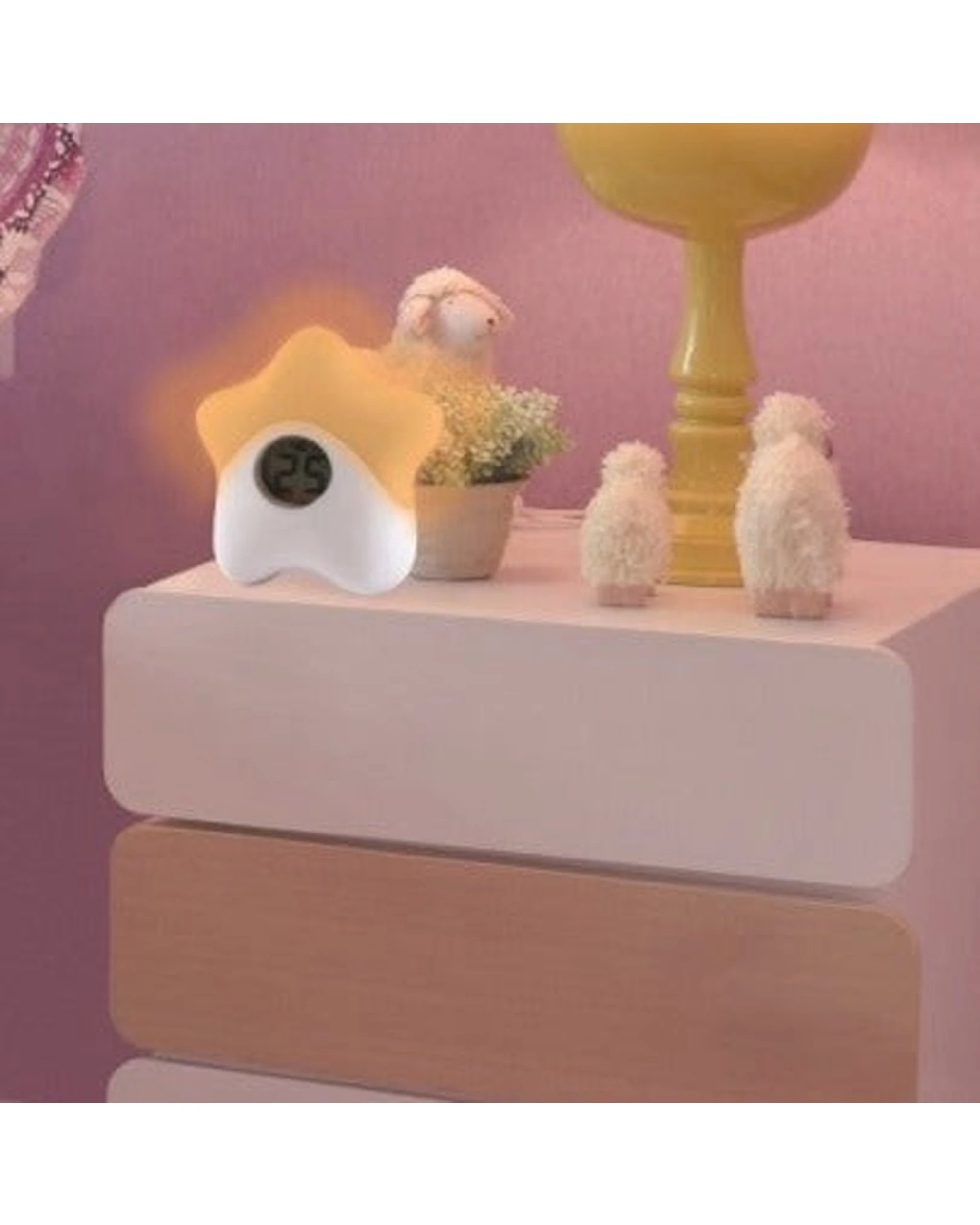 7 Babystudio Star Colour Changing Night Light and Room Temperature Thermostat - Multi, 7 of 7