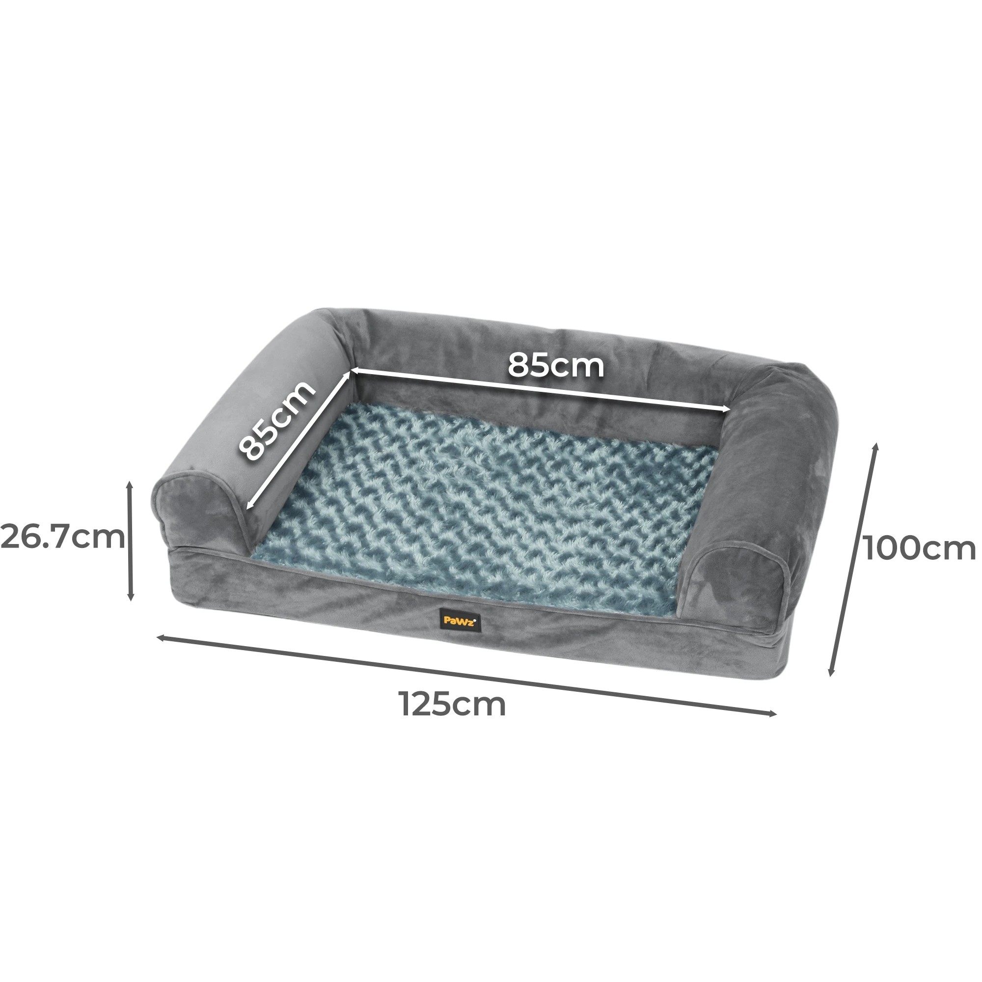 3 Pawz Pet Orthopedic Calming Bed Xxl - Brown, 3 of 6