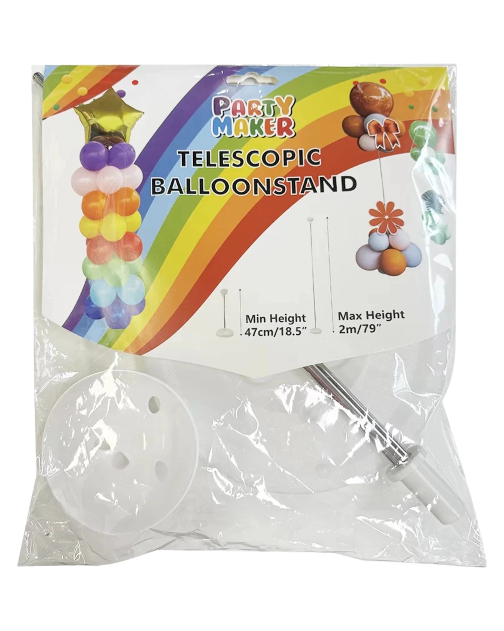 4 Party Maker Telescopic Balloon Stand, 4 of 5