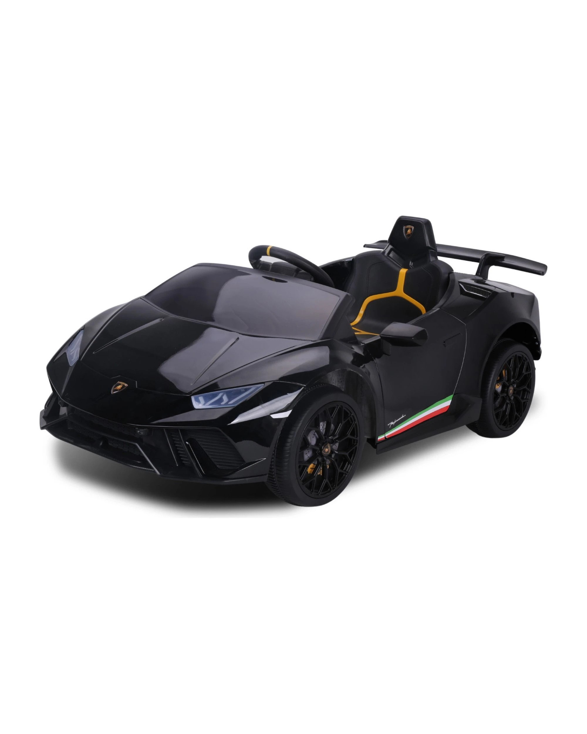 1 Kahuna Lamborghini Performante Kids Electric Ride On Car Black, 1 of 10
