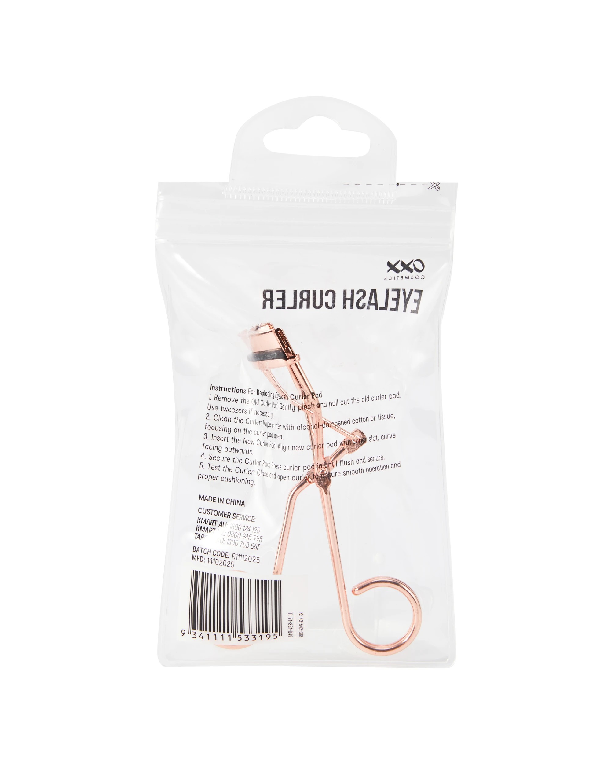 5 OXX Cosmetics Eyelash Curler - Rose Gold Look, 5 of 5
